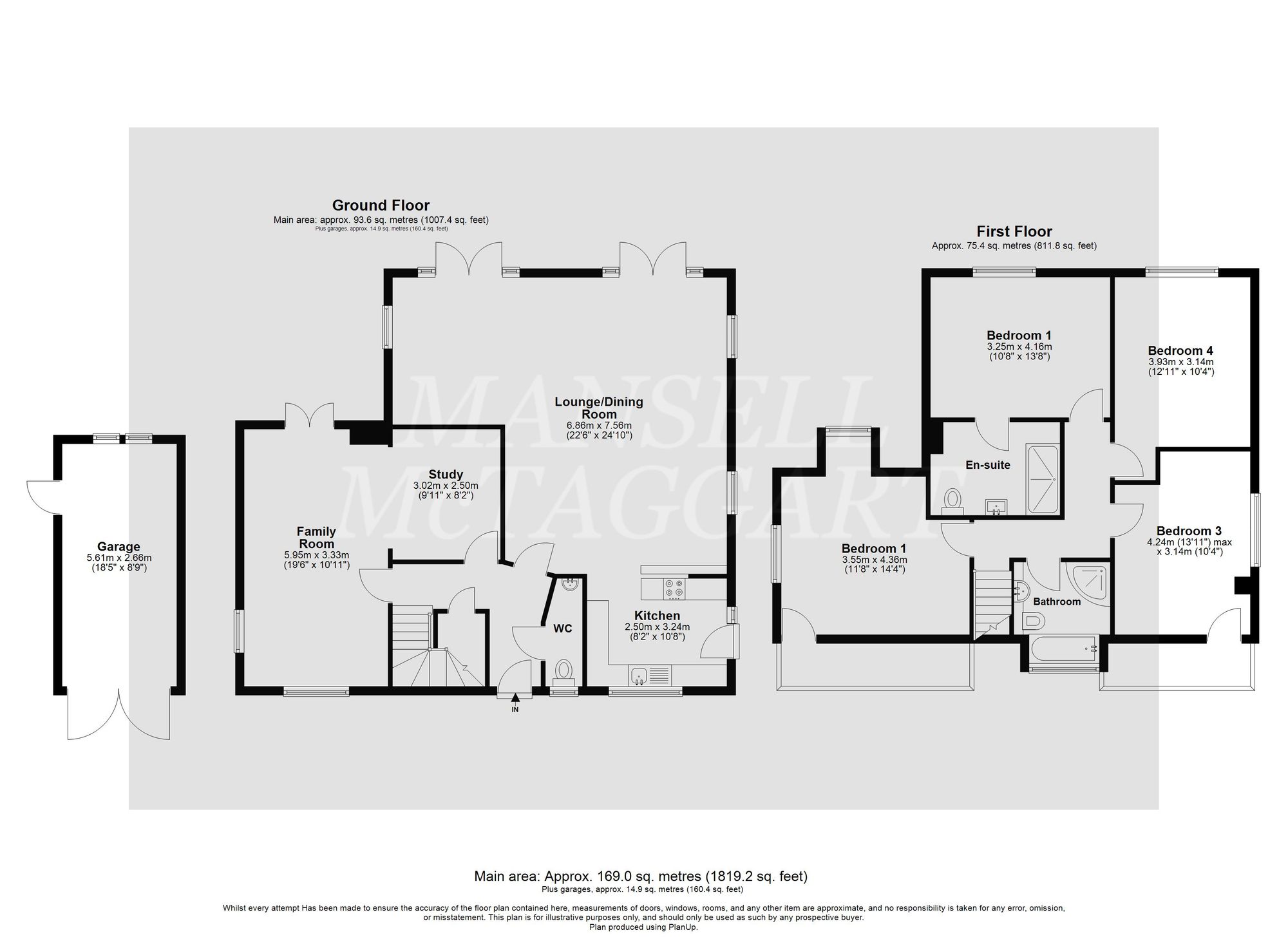 3 Mount Close, Crawley floorplan