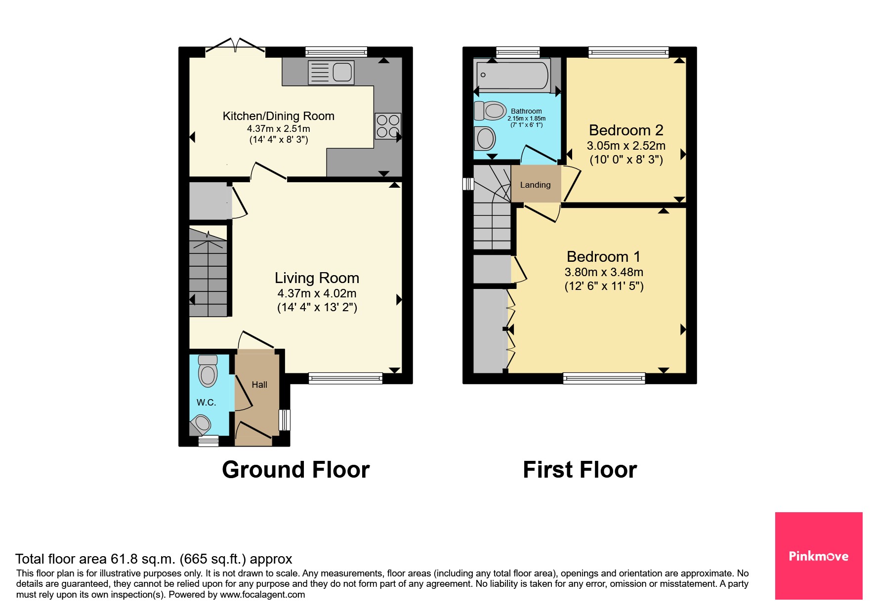 12, Brigantine Grove, Newport floorplan