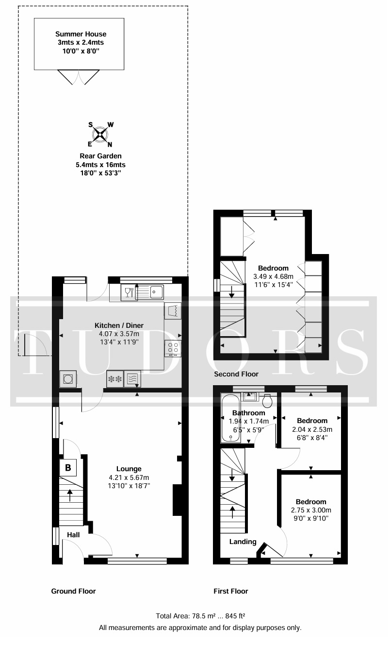 Eastcote Avenue, West Molesey floorplan