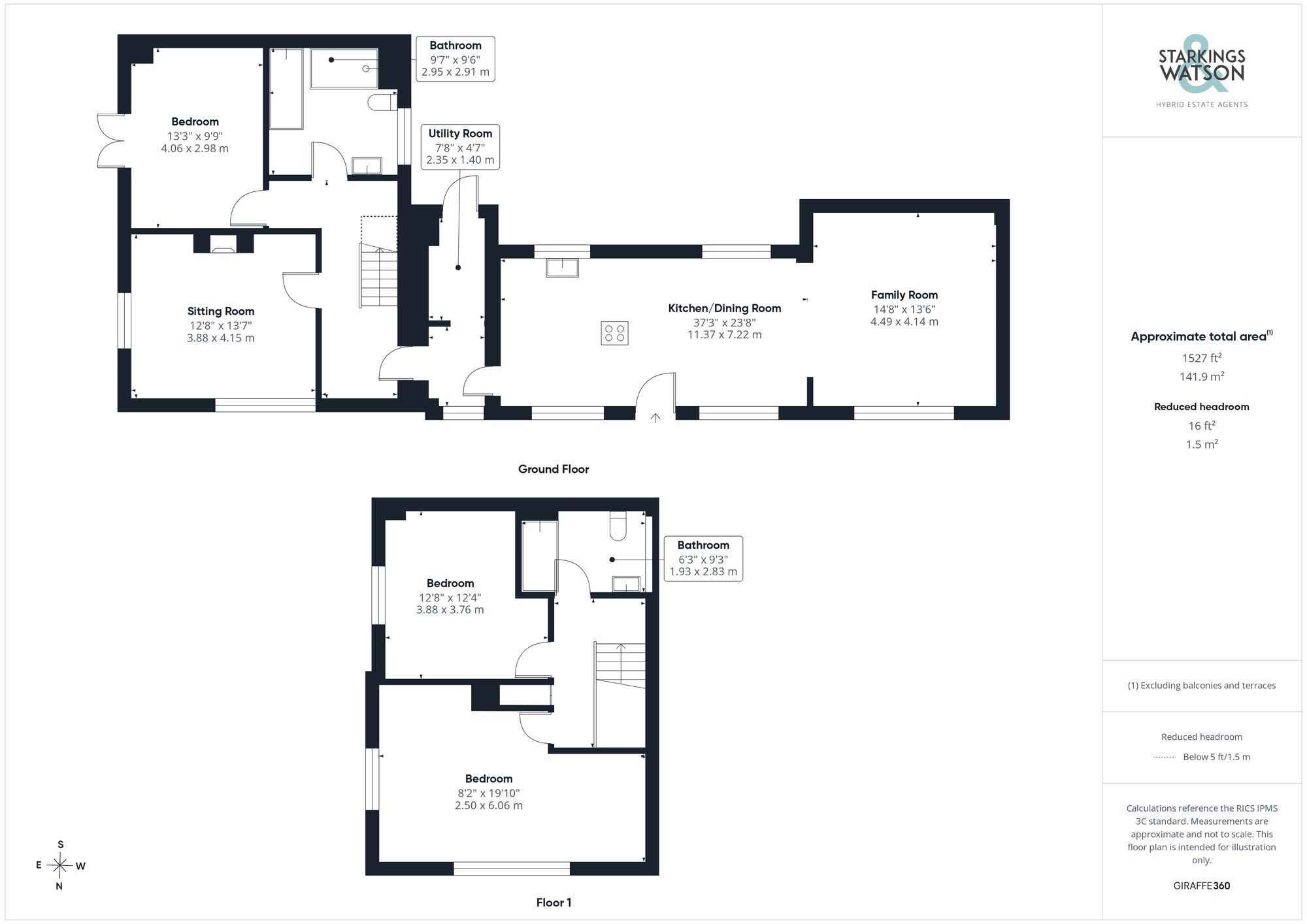 1 Old School Blo Norton Road, Diss floorplan