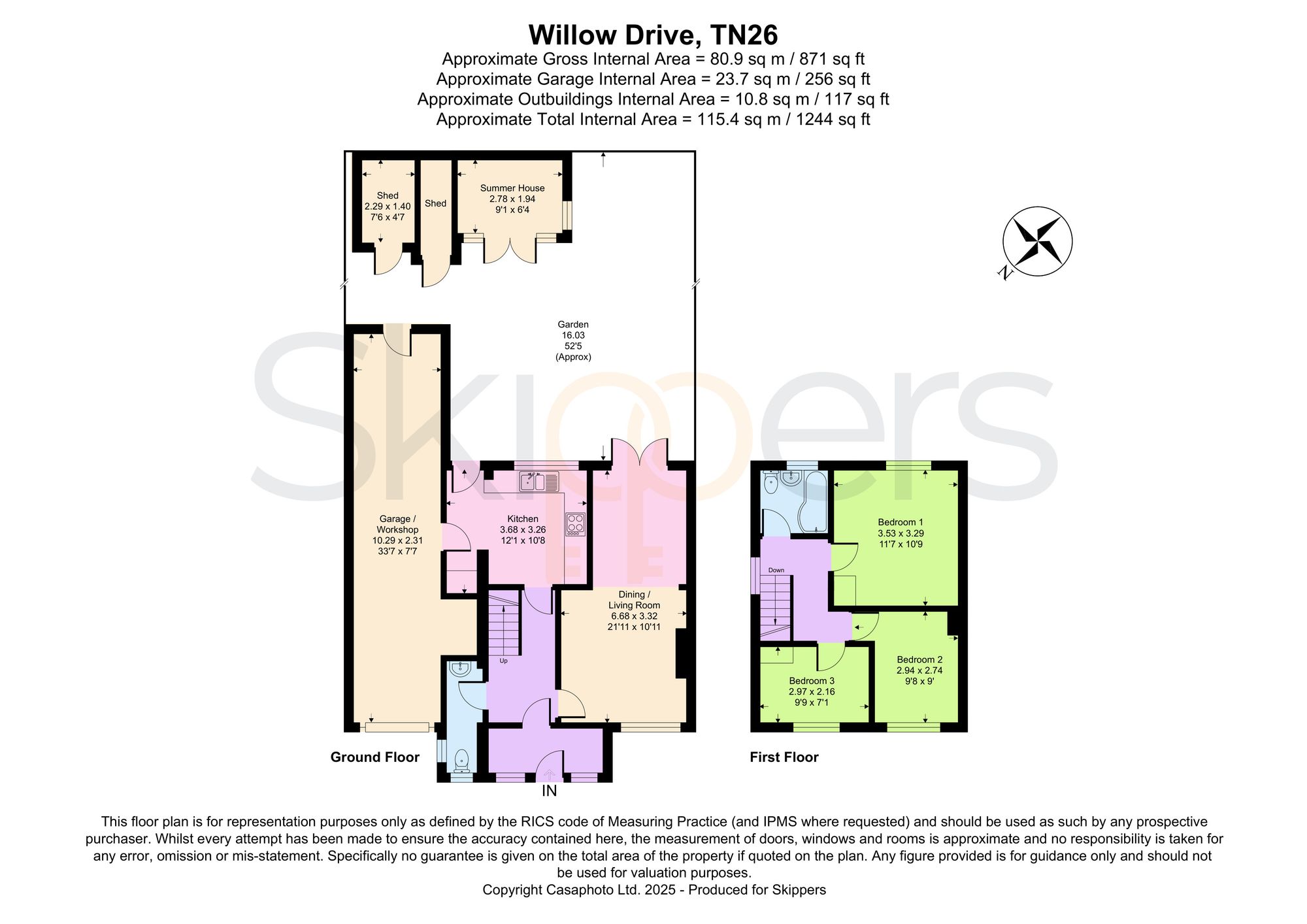 30 Willow Drive, Ashford floorplan