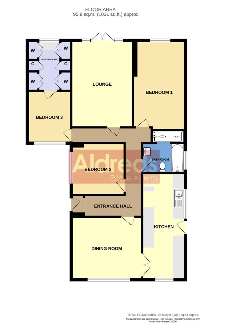8, Widgeon Close, Great Yarmouth floorplan