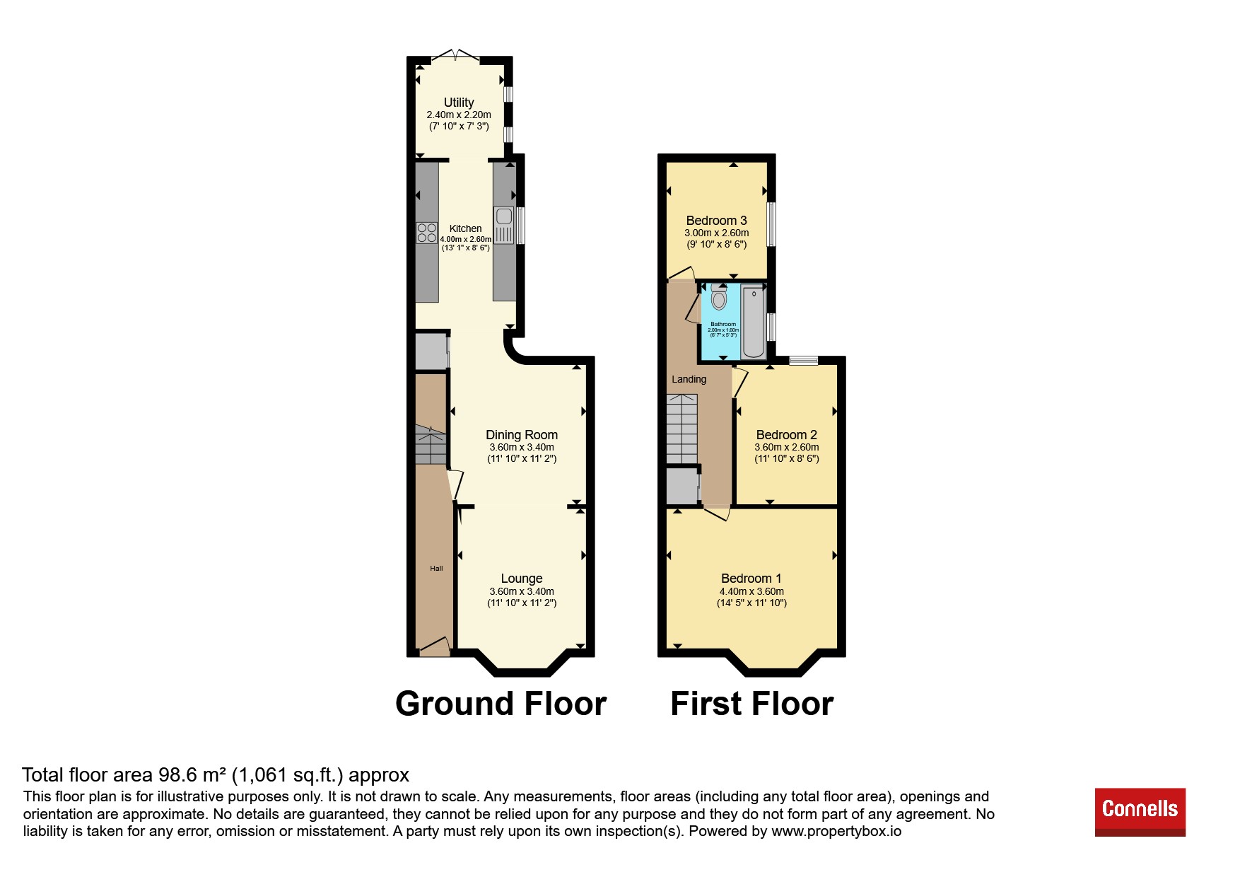 44, Victoria Street, Dunstable floorplan
