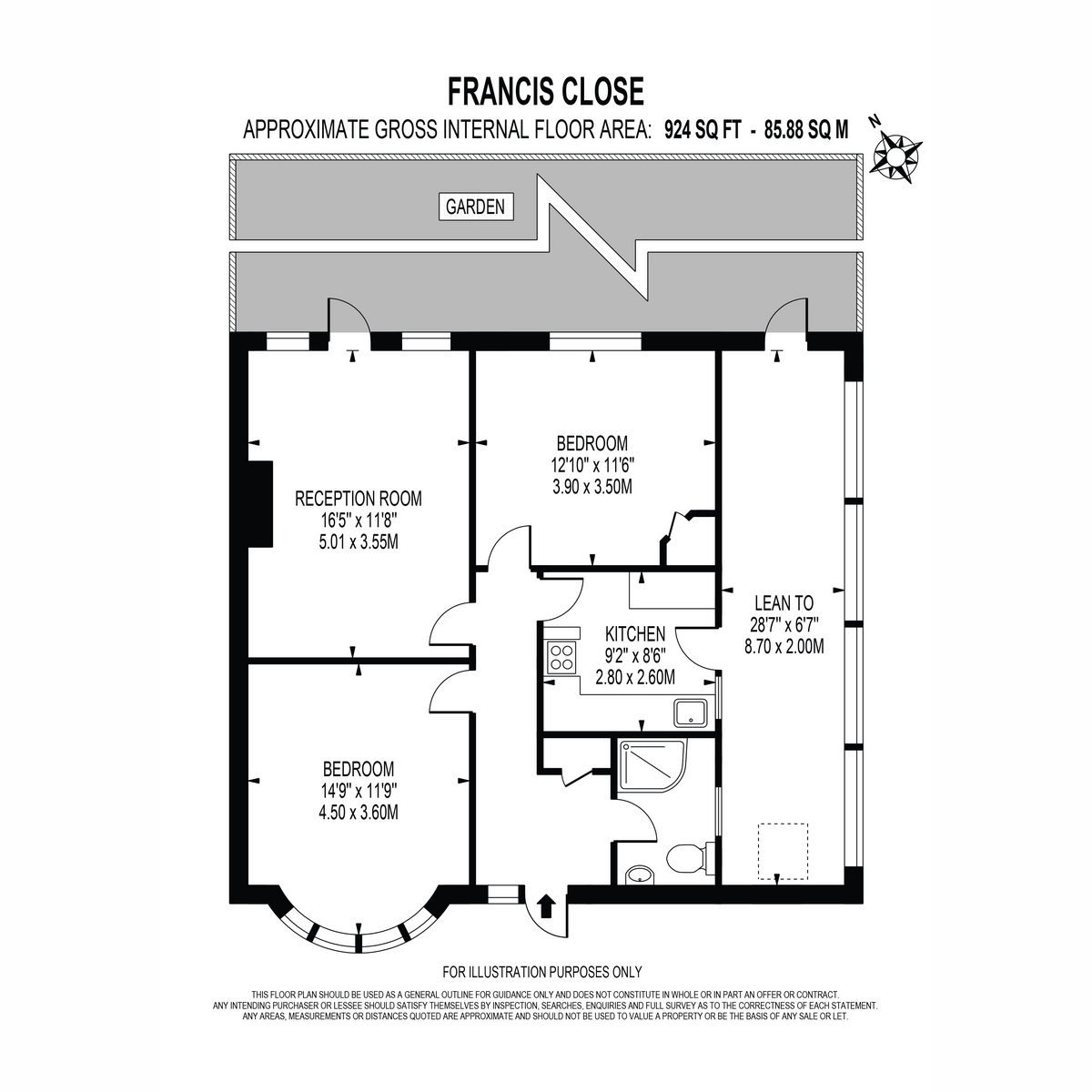 Francis Close, Epsom floorplan