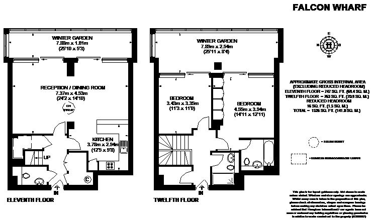 2 Bedrooms Flat to rent in Lombard Road, London SW11