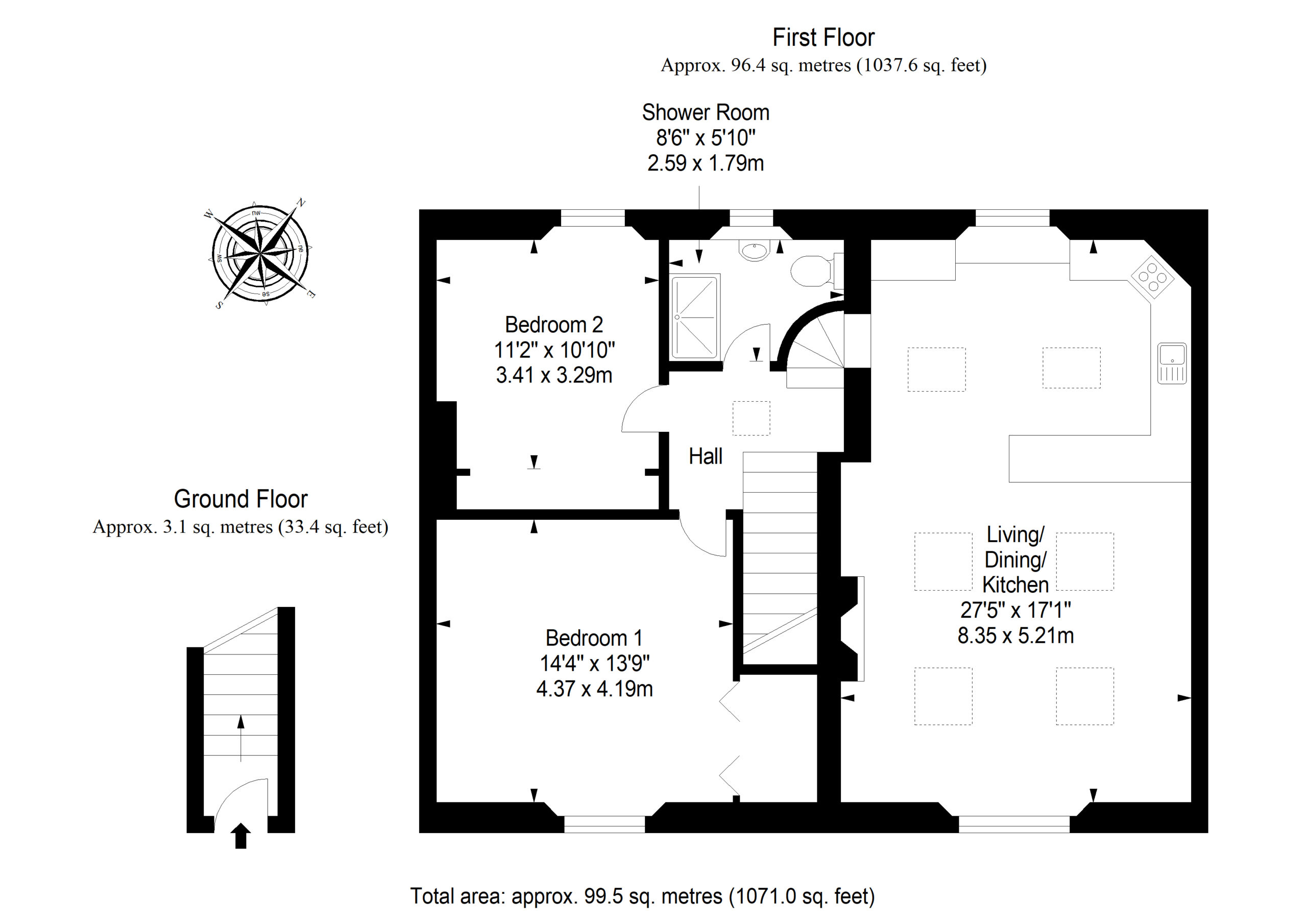 Canning Street Lane, Edinburgh floorplan