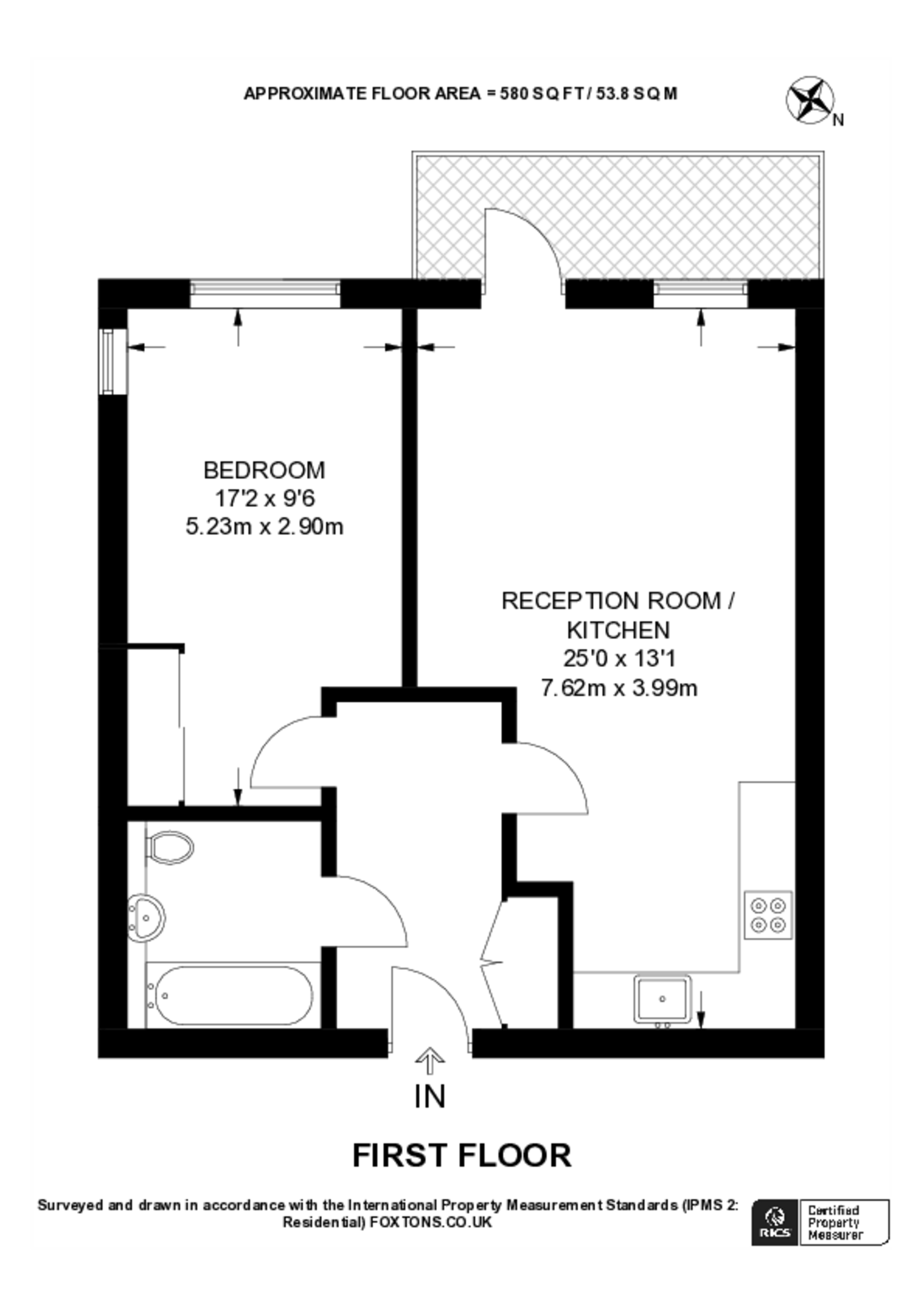 Chorley Court, E14, Poplar floorplan
