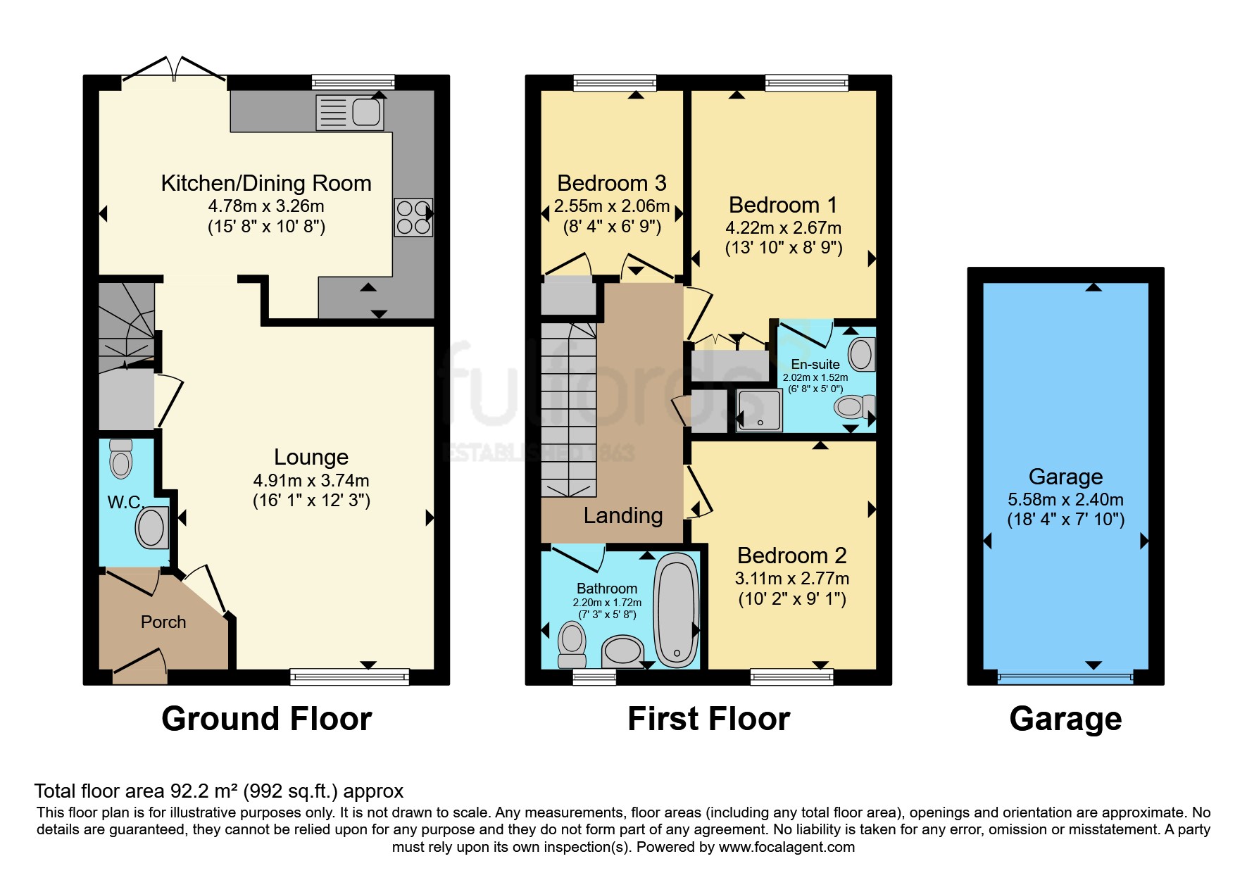 8, Manor Way, Devon floorplan