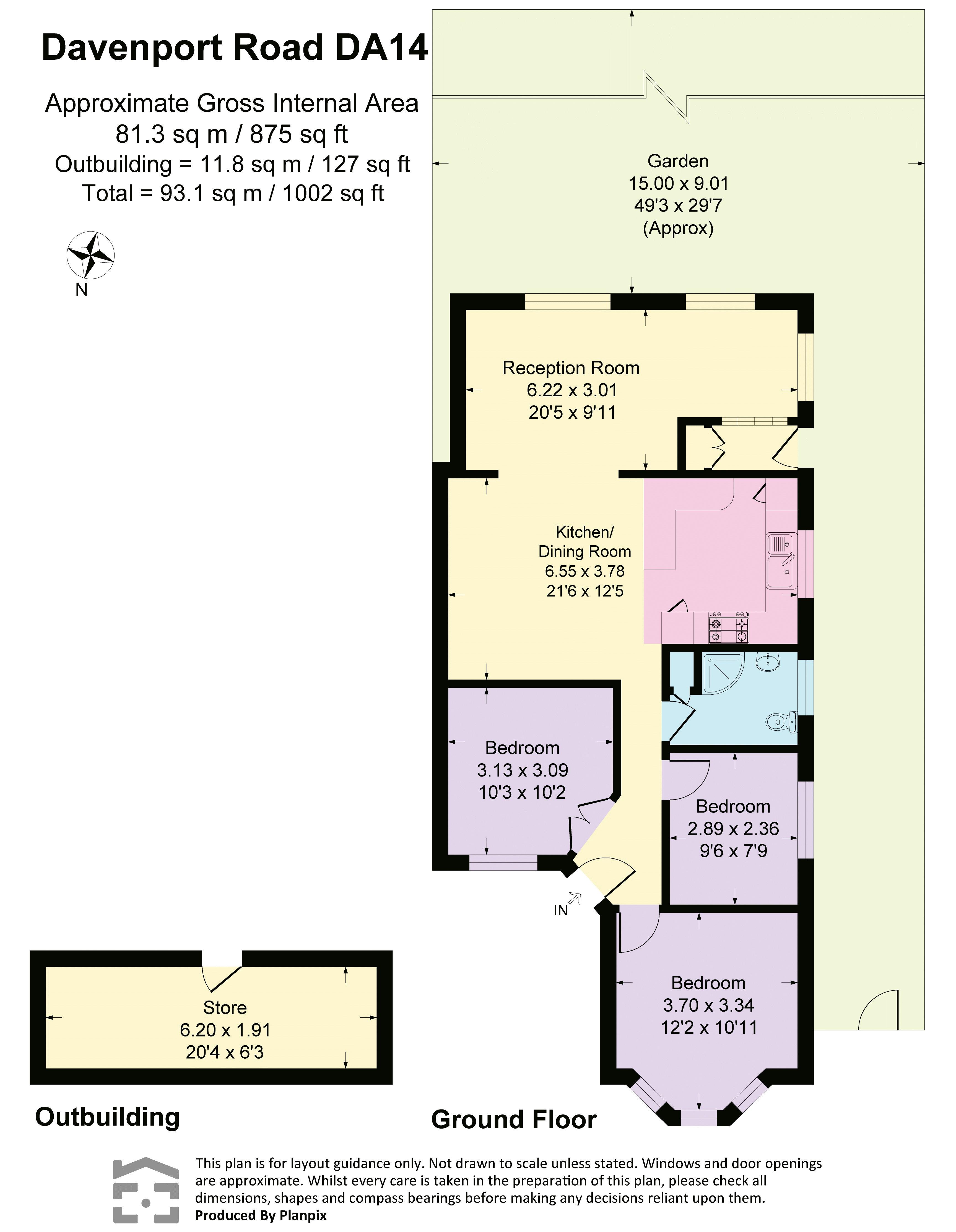 30, Davenport Road, Sidcup floorplan
