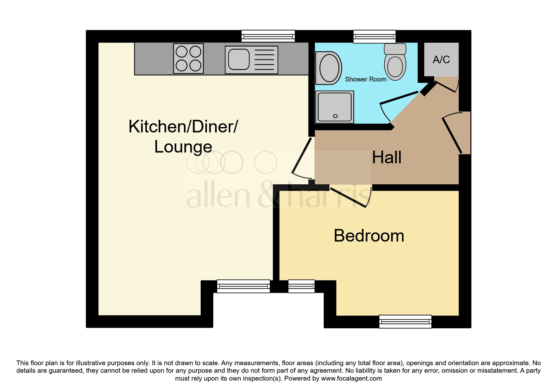 Flat 5, Helens Court, Shails Lane, Trowbridge floorplan