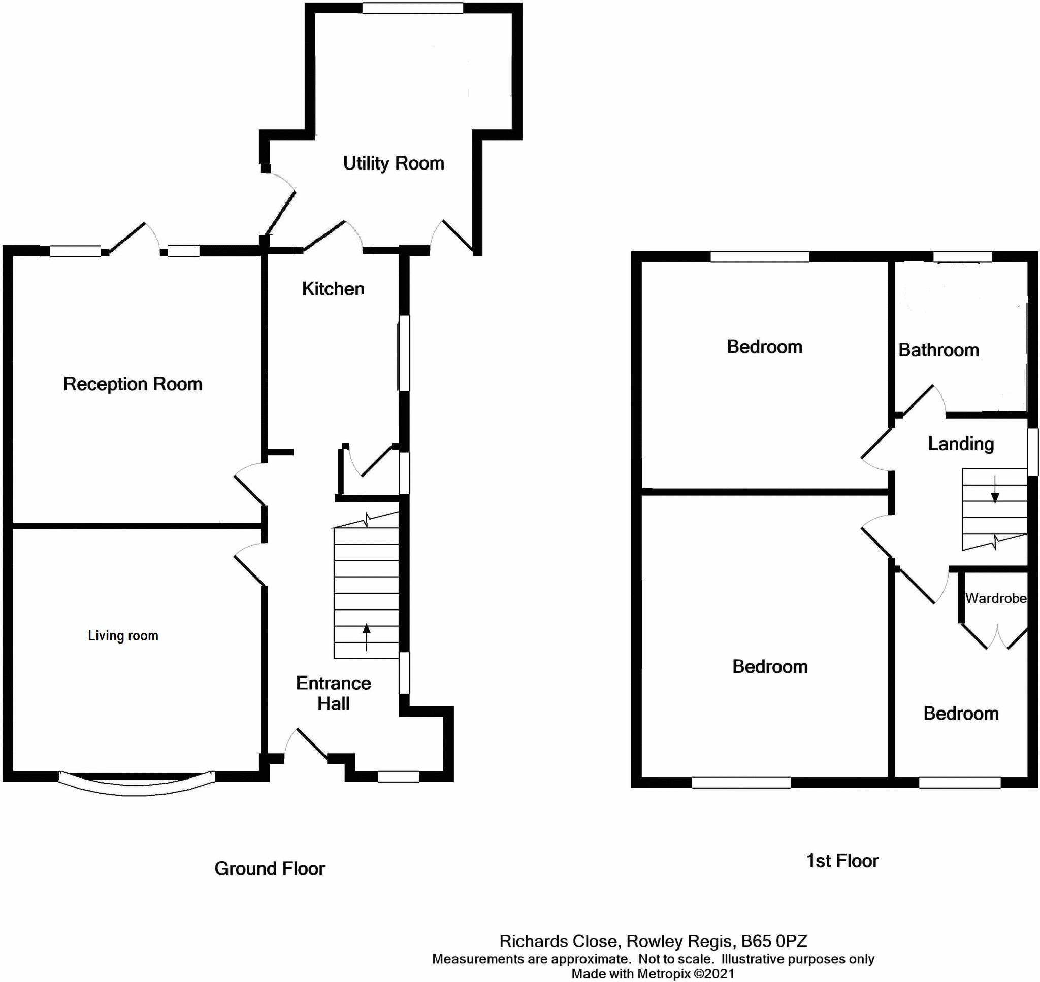 Richards Close, Rowley Regis B65, 3 bedroom semidetached house for