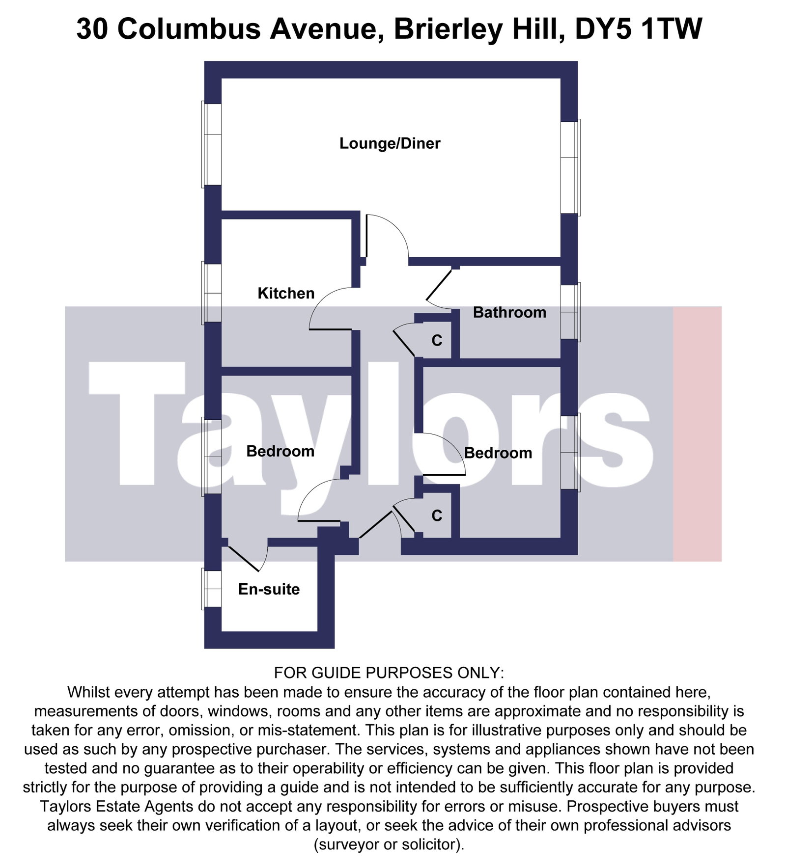 36, Columbus Avenue, Brierley Hill floorplan