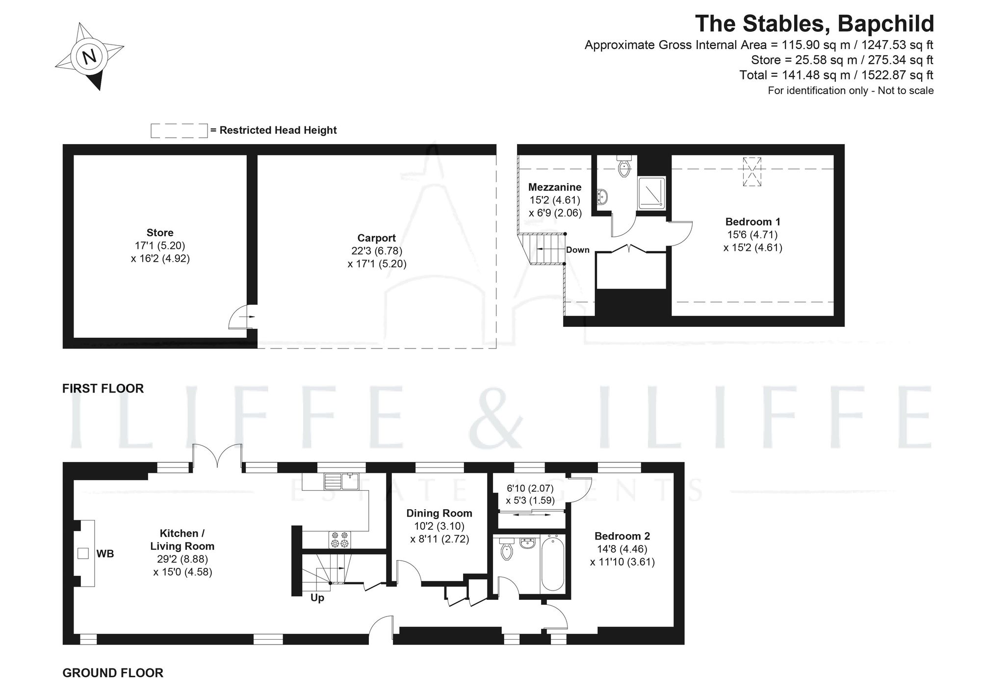2 The Stables School Lane, Sittingbourne floorplan