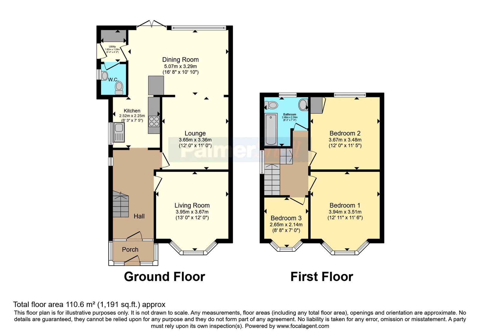 73, Redbreast Road, Bournemouth floorplan