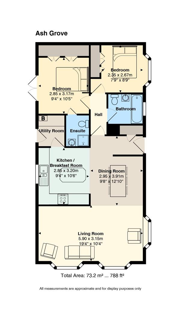 4, Ash Grove, Cardiff floorplan
