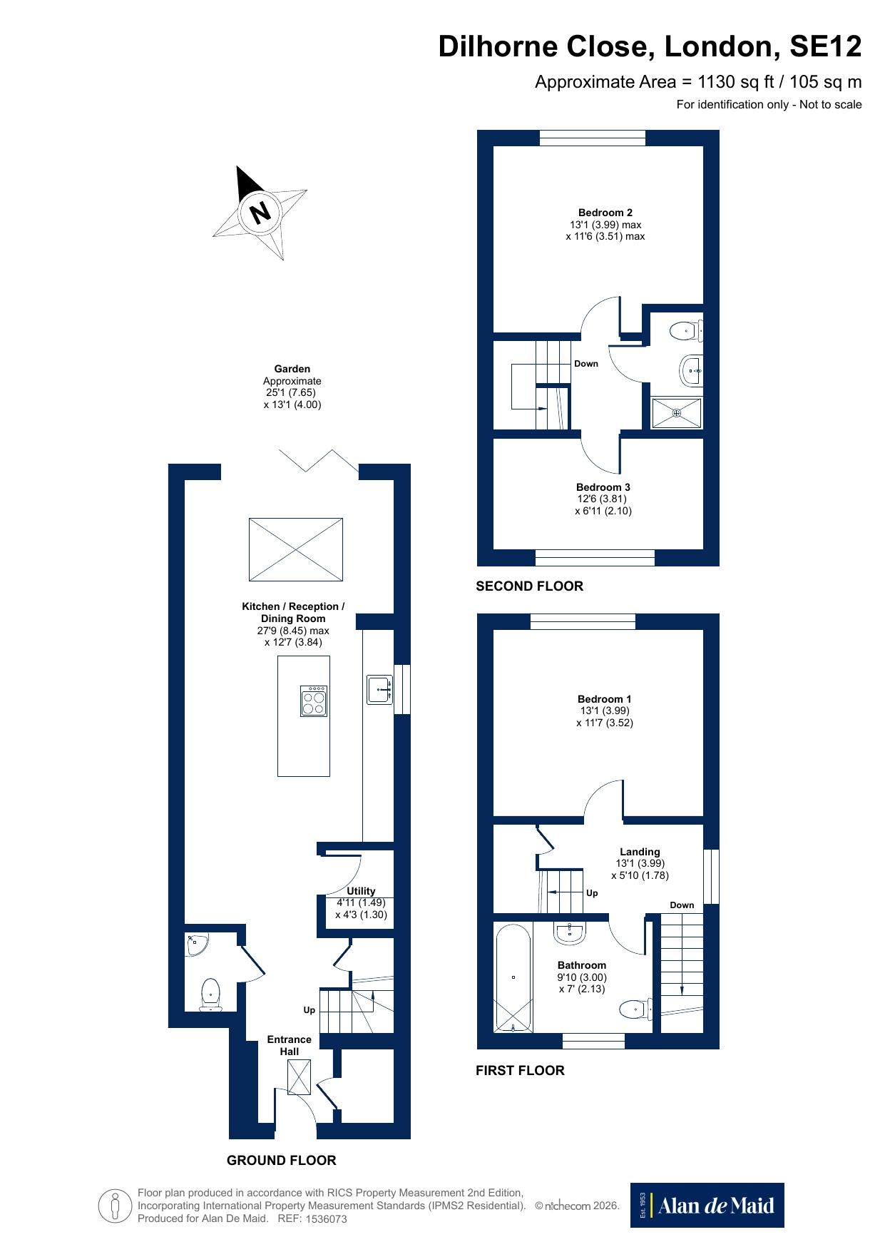 Dilhorne Close, London floorplan
