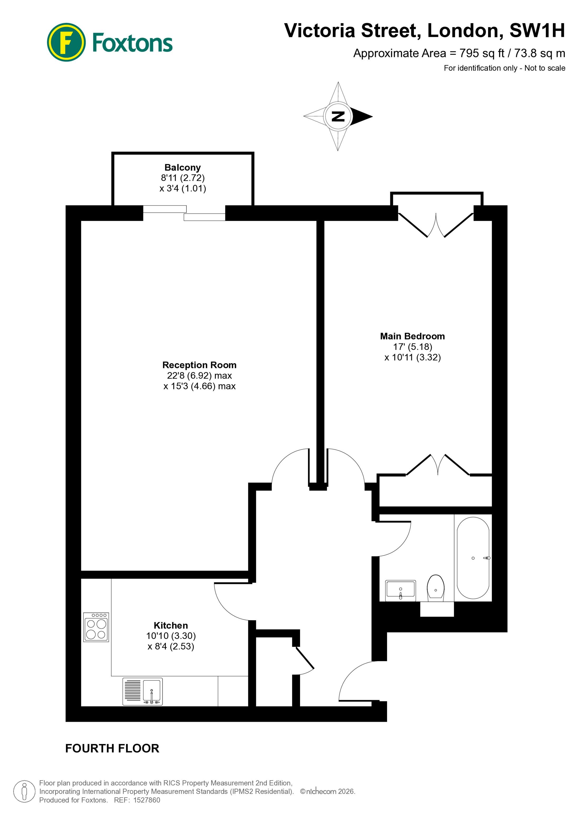Artillery Mansions, Victoria floorplan