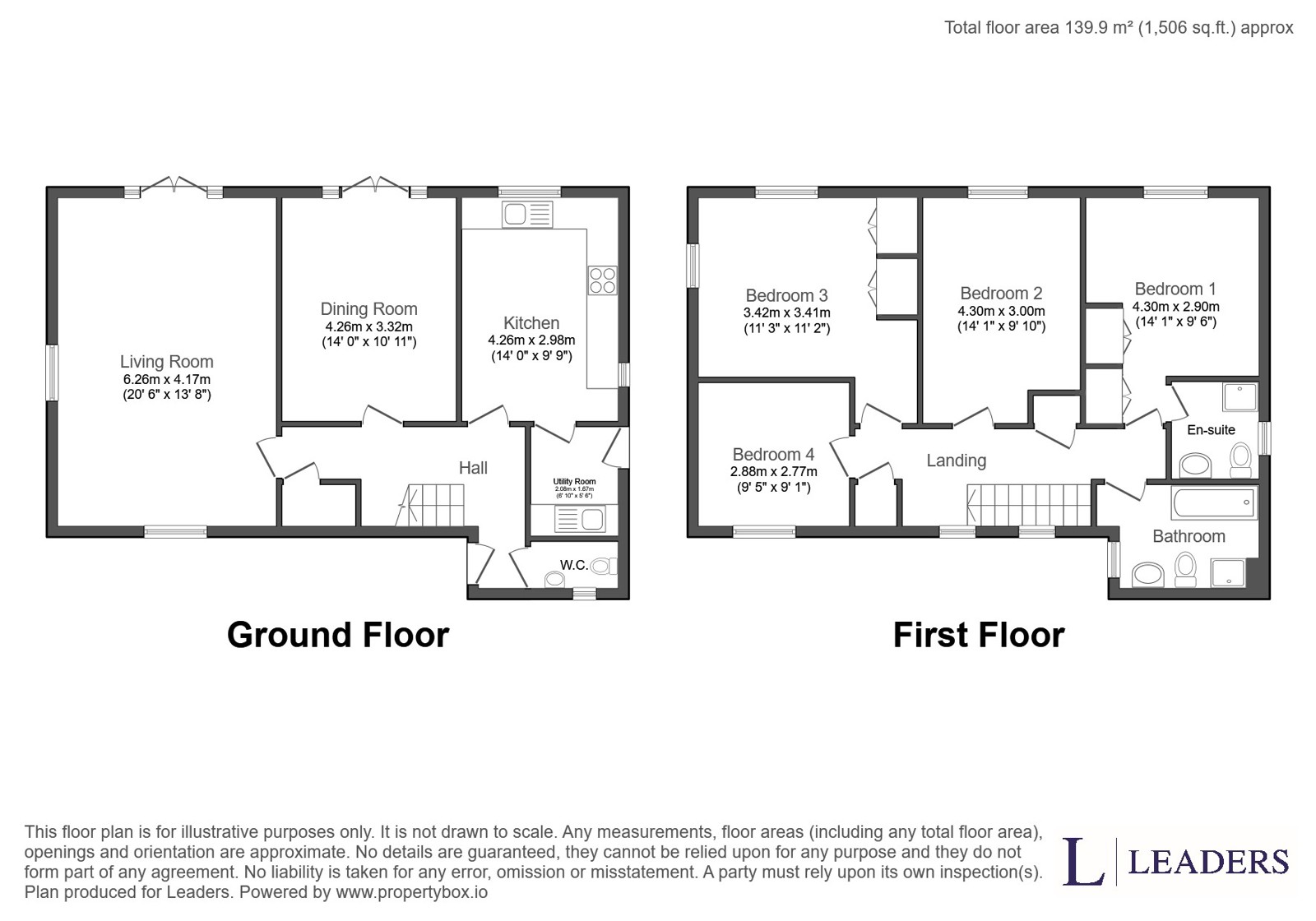 5, Cadeby Court, Milton Keynes floorplan