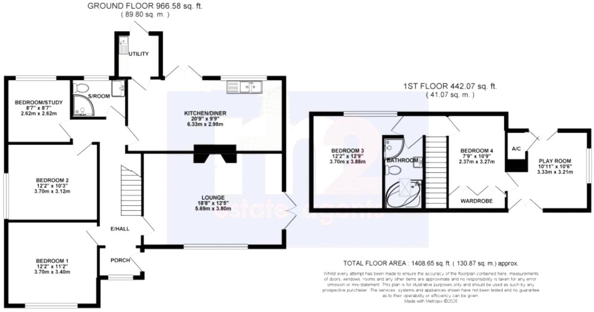 3, Augustan Way, Newport floorplan