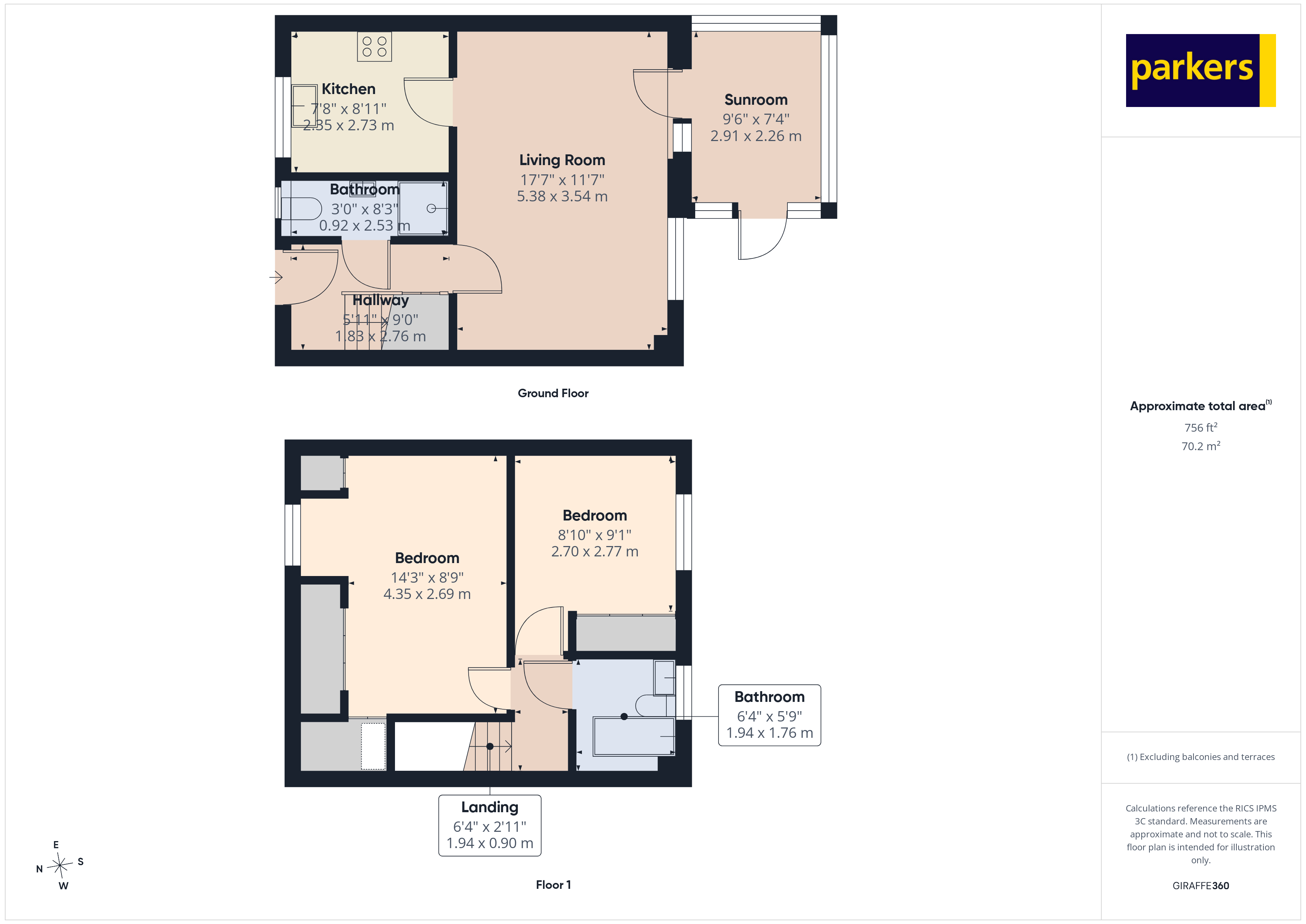34, Watermill Court, Woolhampton floorplan