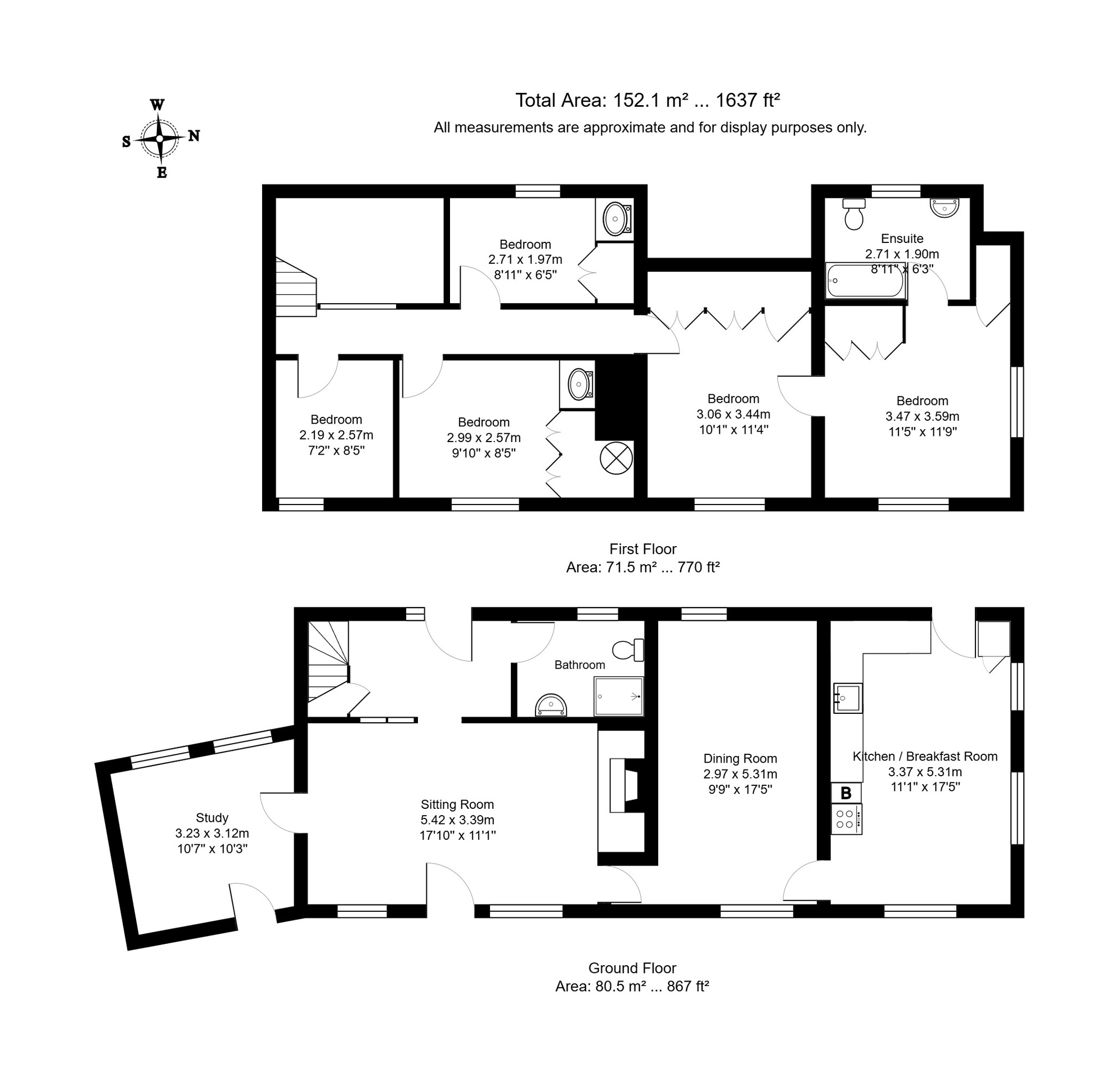 Crouch House, Wadhurst floorplan