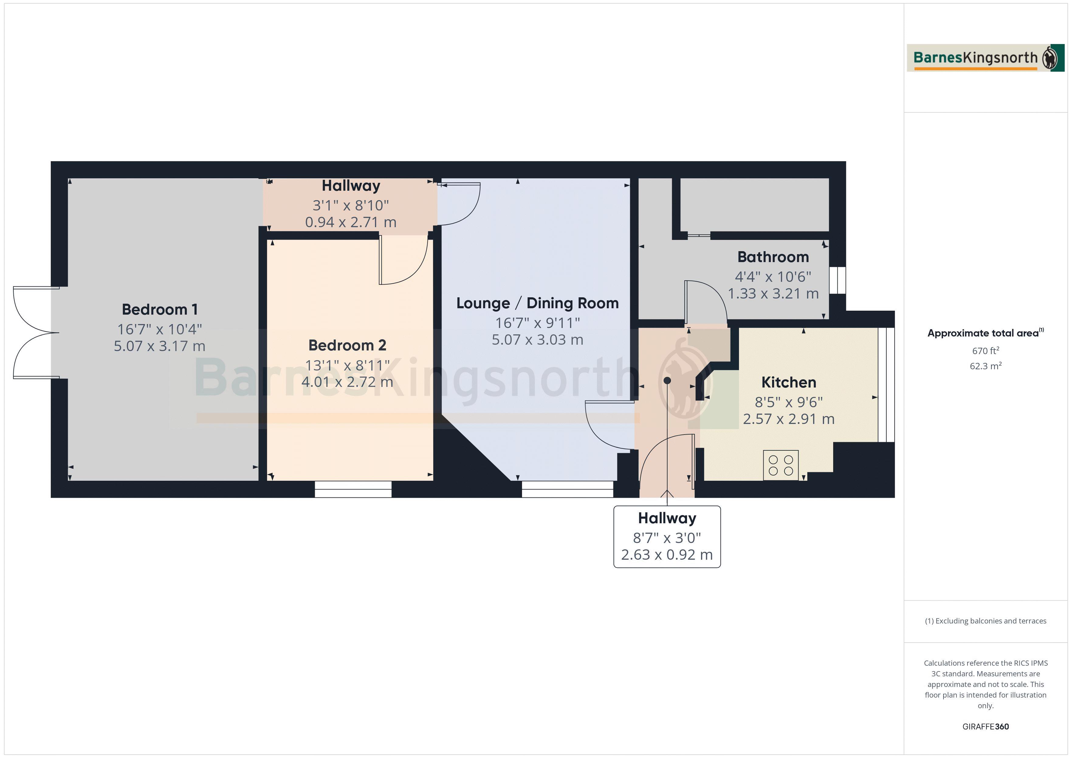 83, Bradbourne Road, Sevenoaks floorplan