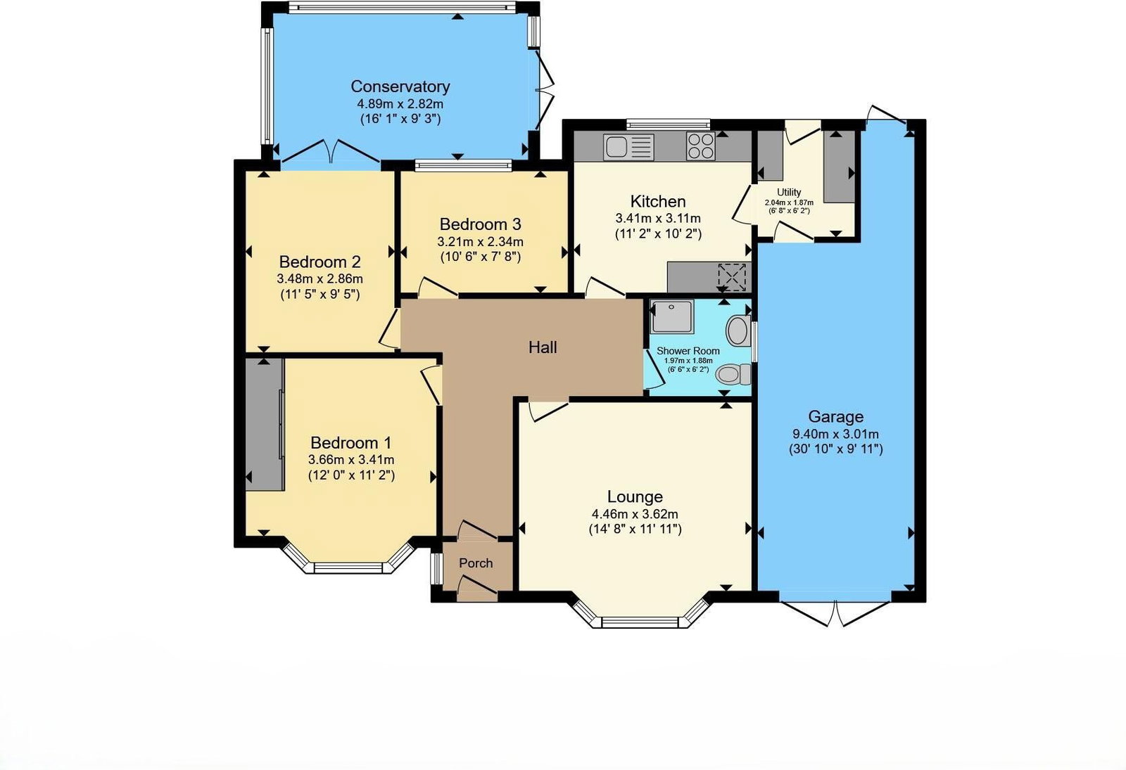 Fountain Lane, Bilston floorplan