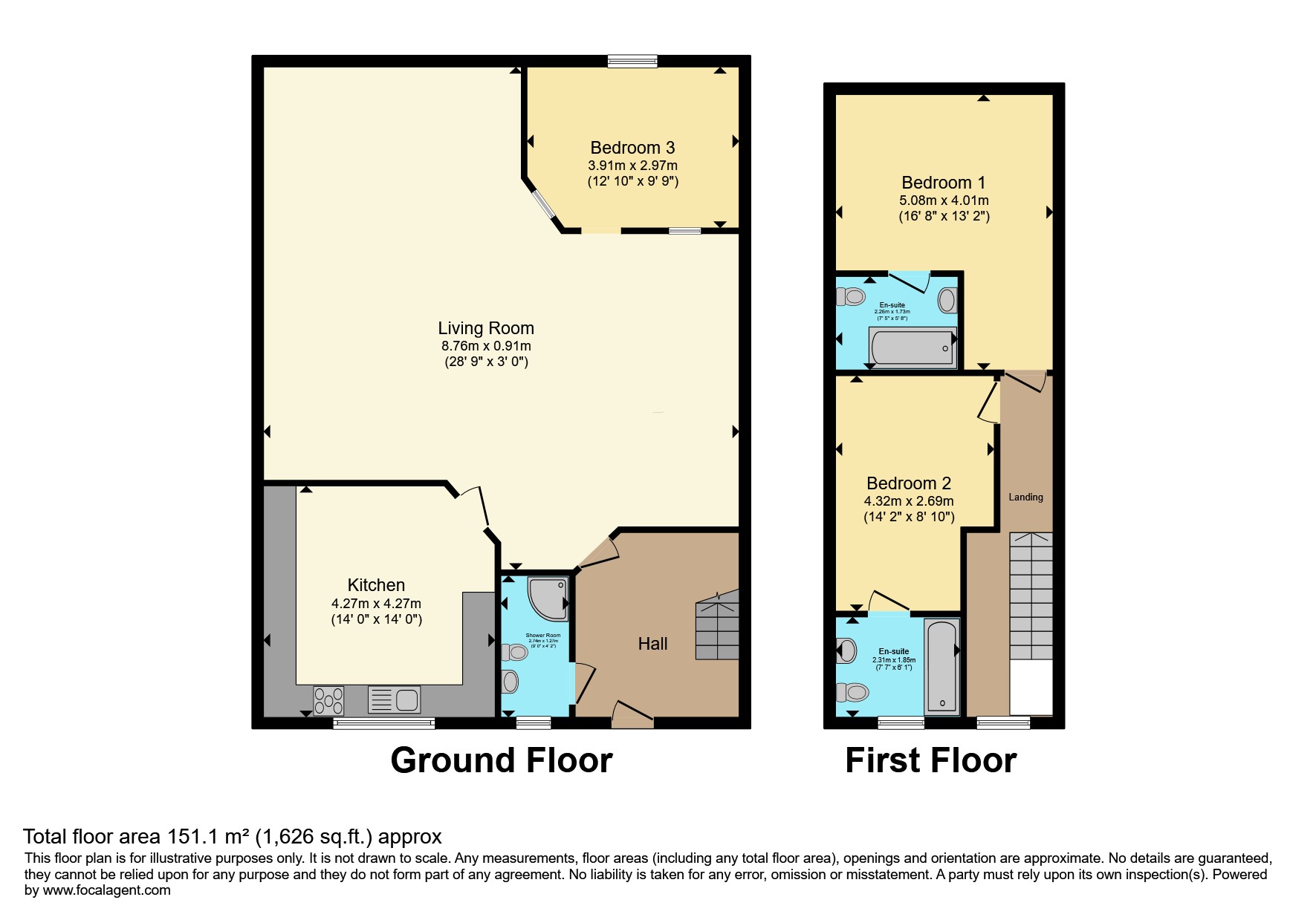 15a, Swiss Road, Weston-super-mare floorplan