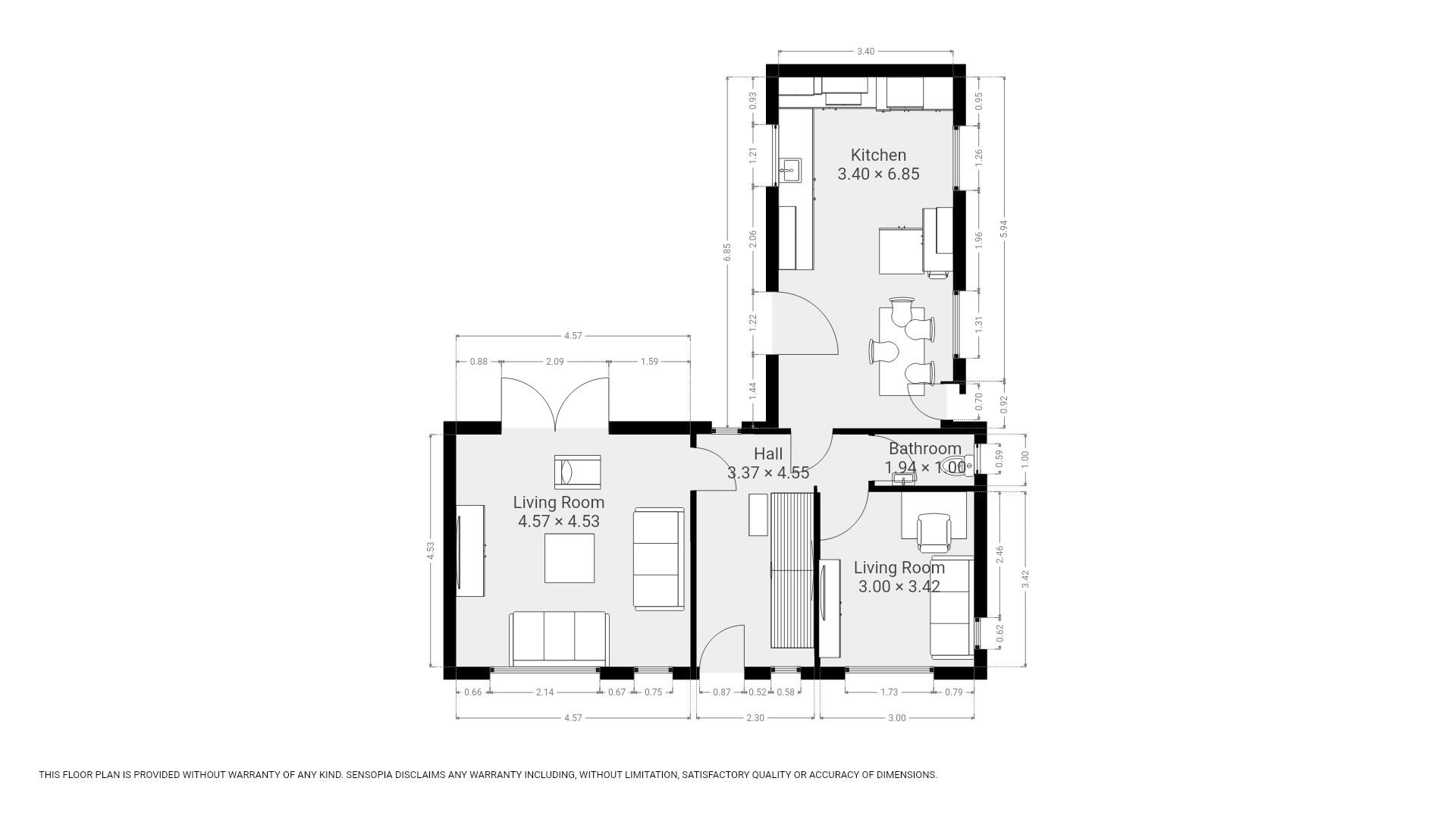 12, Honeysuckle Close, Billingham floorplan