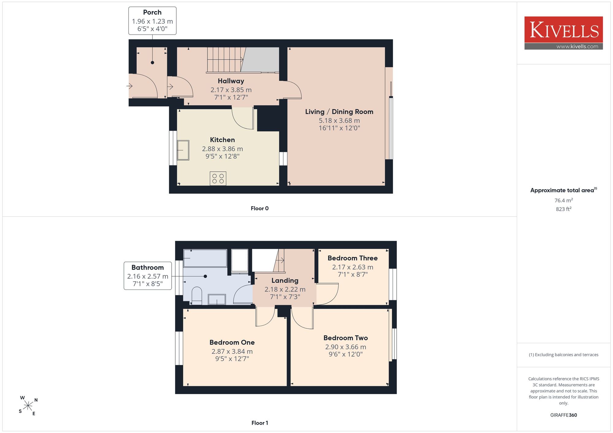 39 Ward Close, Bude floorplan