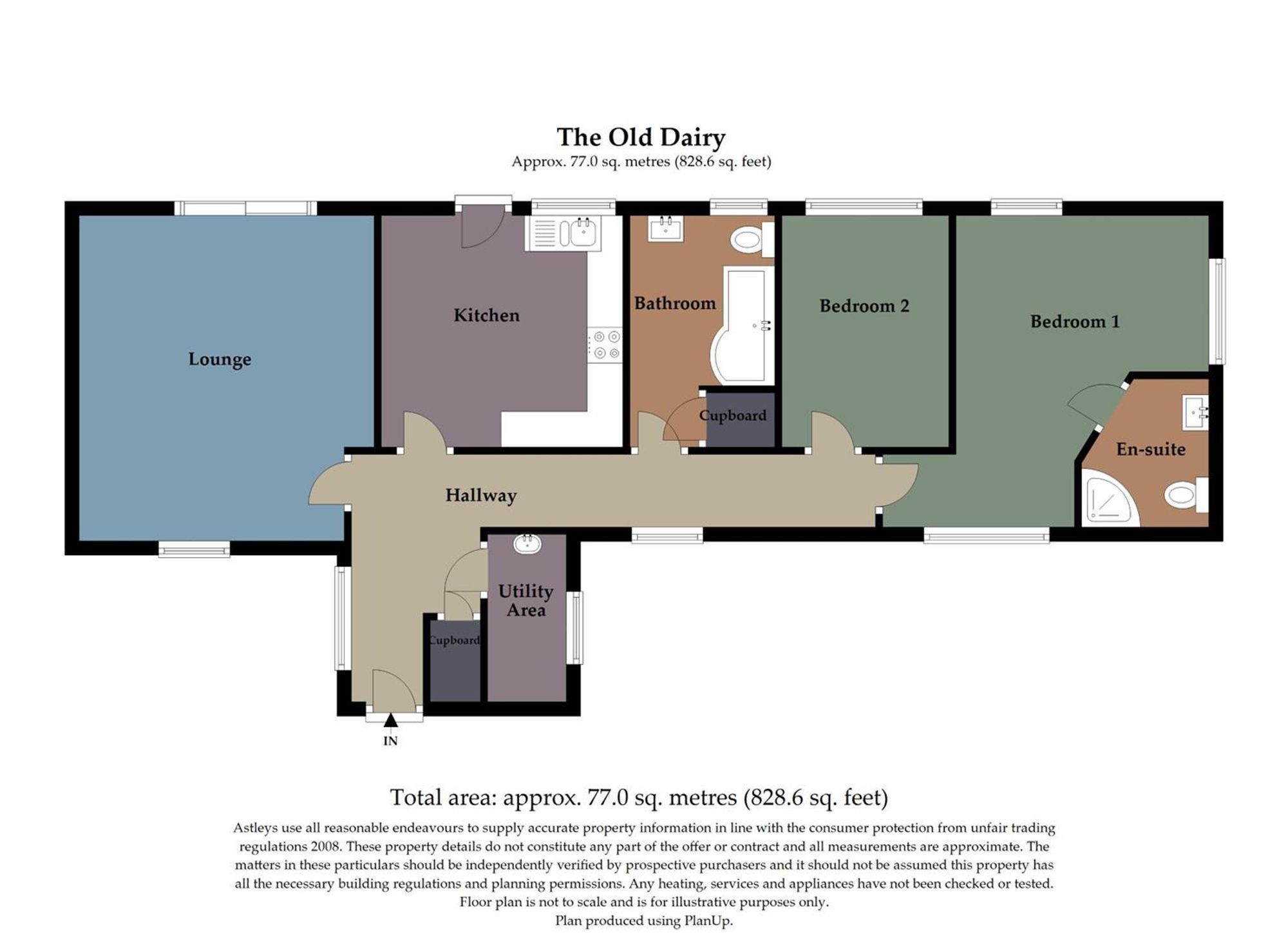 Scurlage Court Farm, Swansea floorplan
