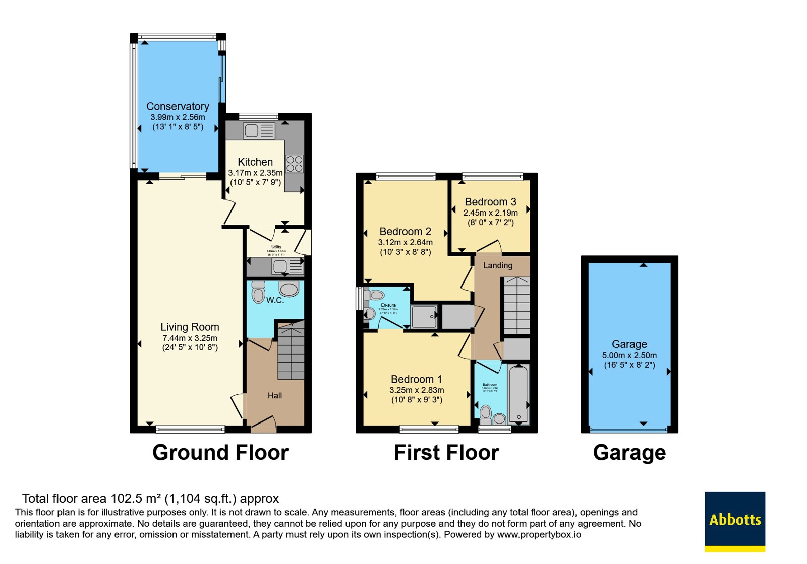 10, The Brambles, Ely floorplan