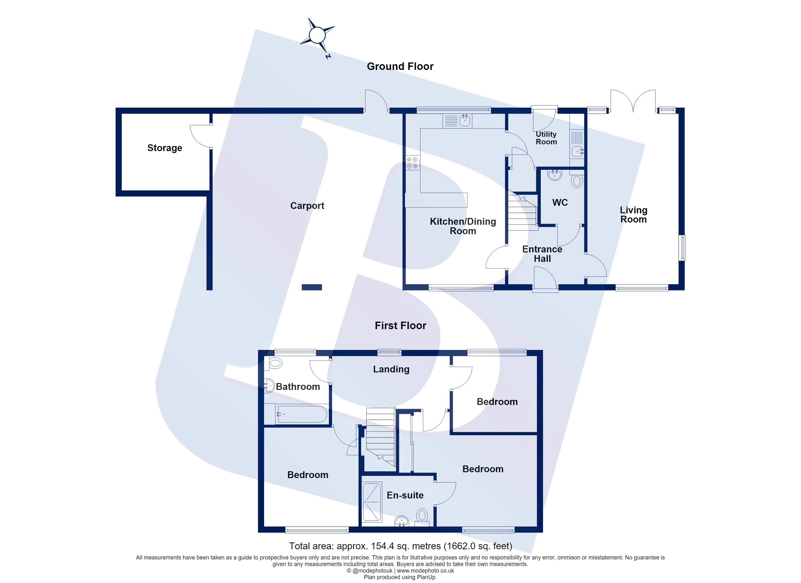 1, Arthur Turp Close, Chelmsford floorplan