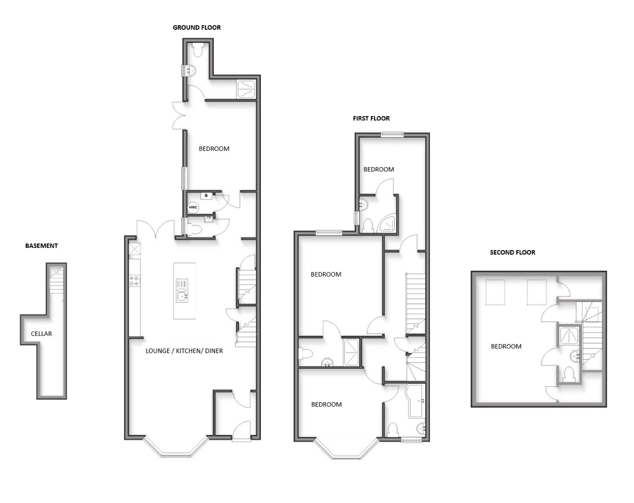 Arthur Road, Margate floorplan