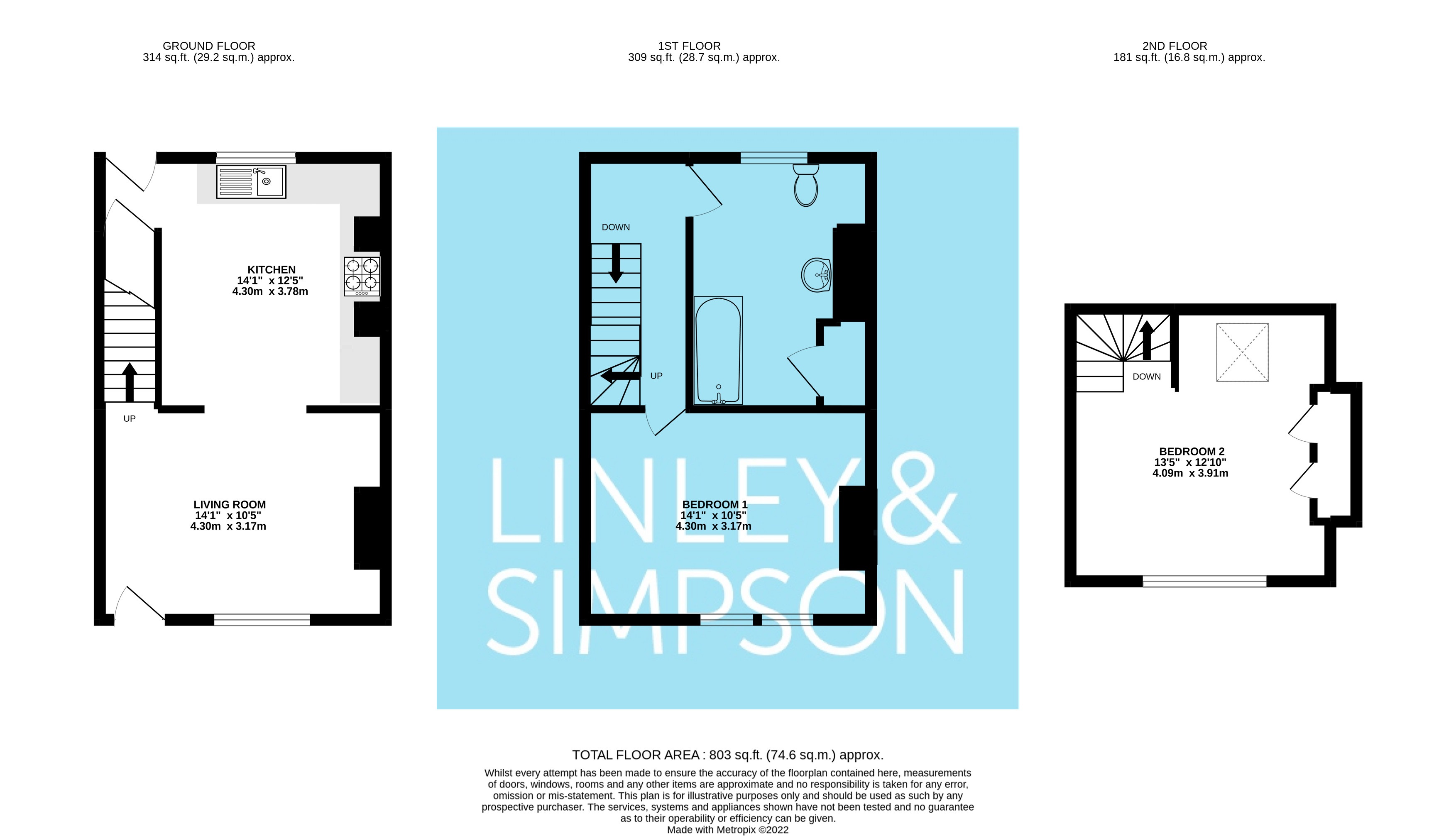 29, Northbrook Street, West Yorkshire floorplan