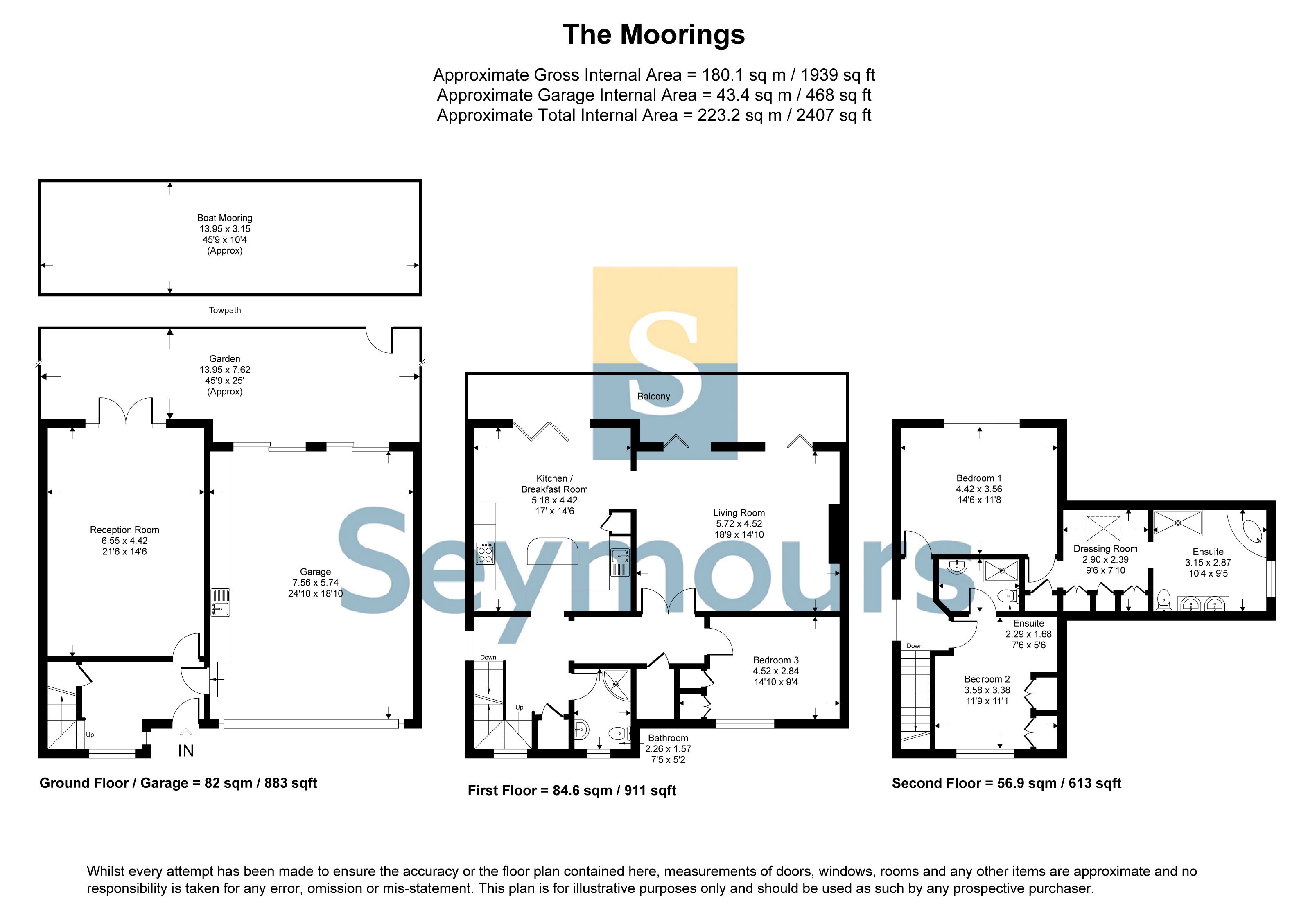 2, The Moorings, Windsor floorplan