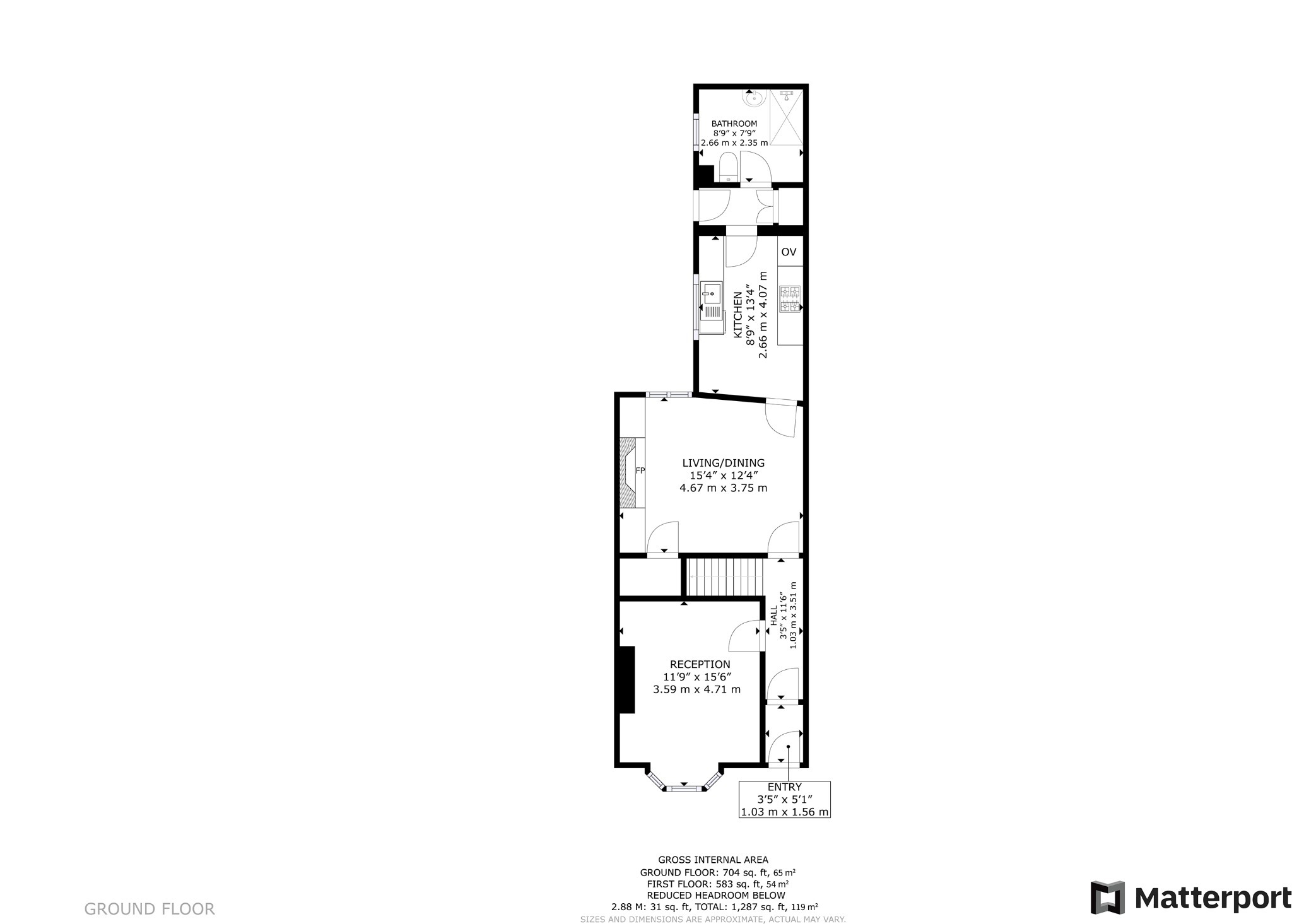 Westoe Road, South Shields NE33, 3 bedroom terraced house for sale