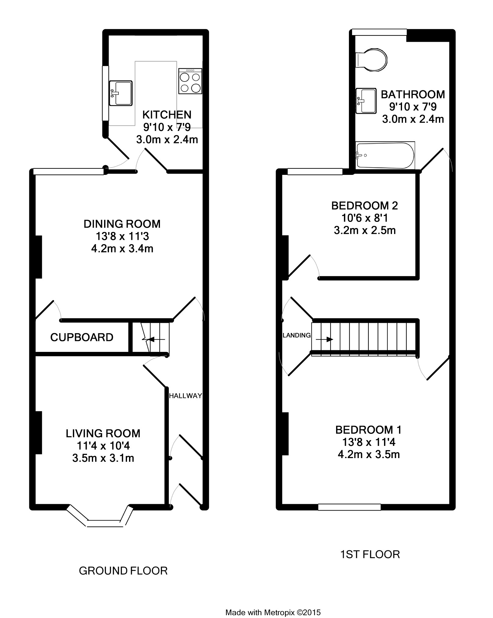Free property report 45, West View Road, Bristol, BS3 3JL Chimnie