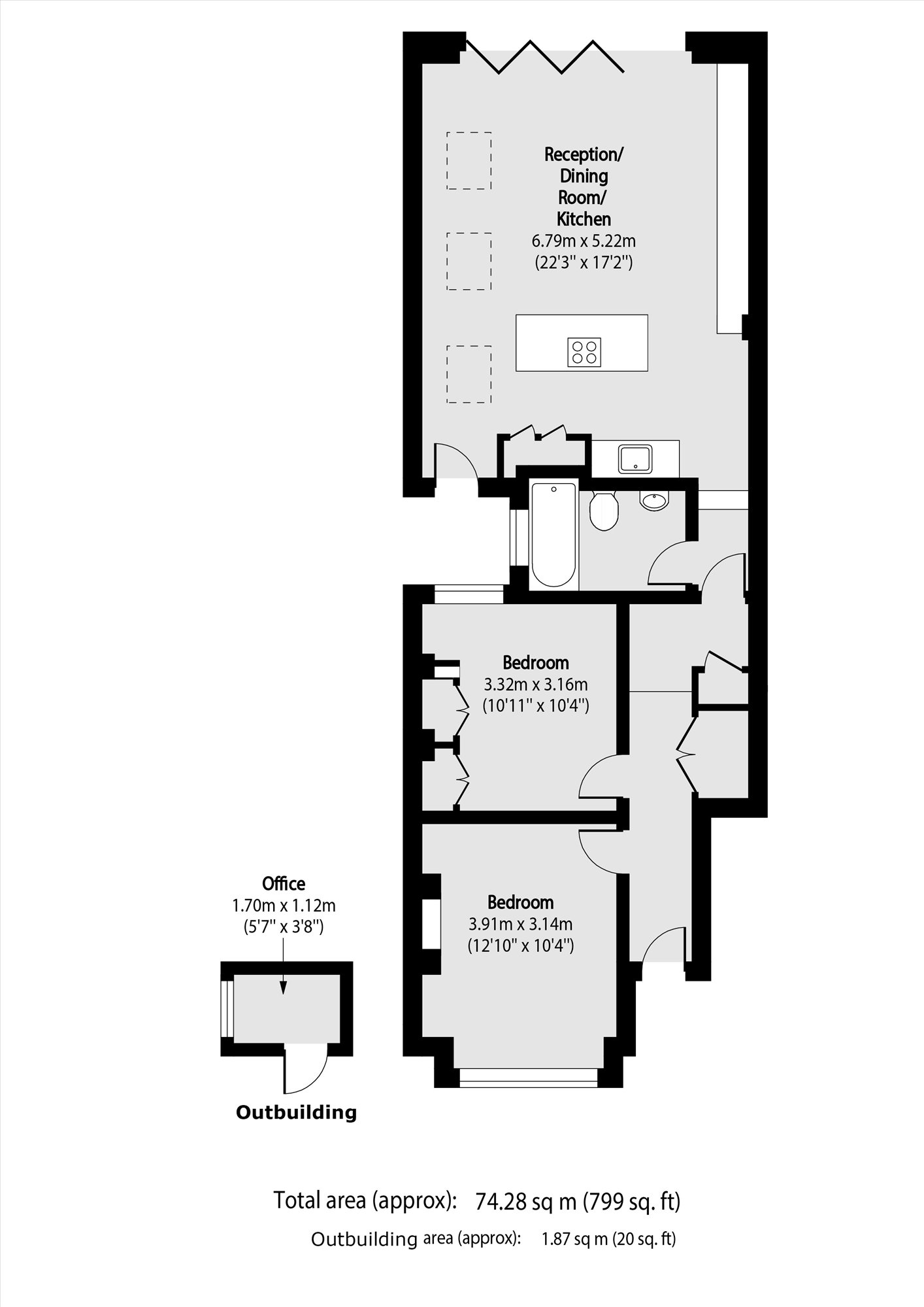 29, Parfrey Street, London floorplan