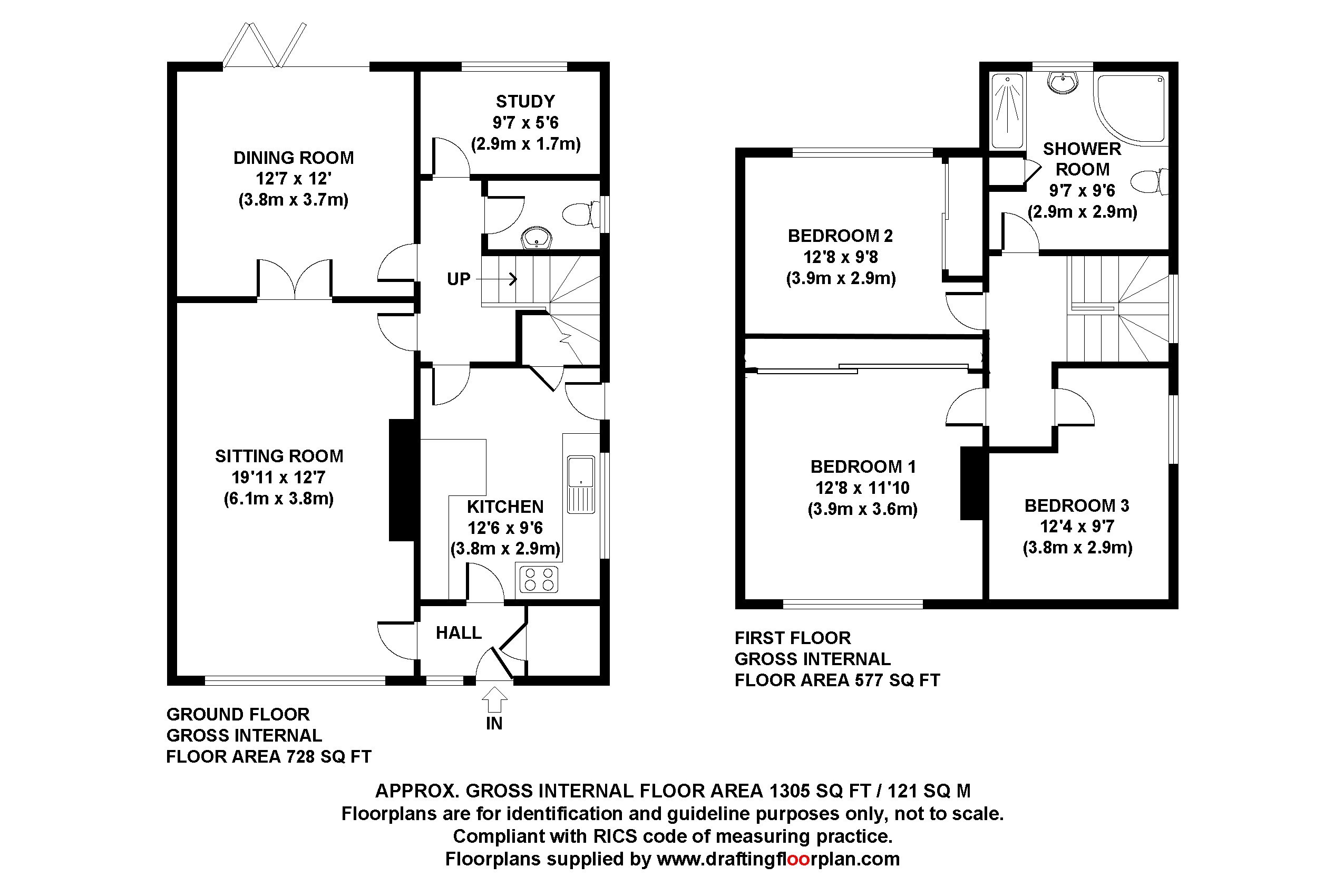13, Sarum Way, Hungerford floorplan
