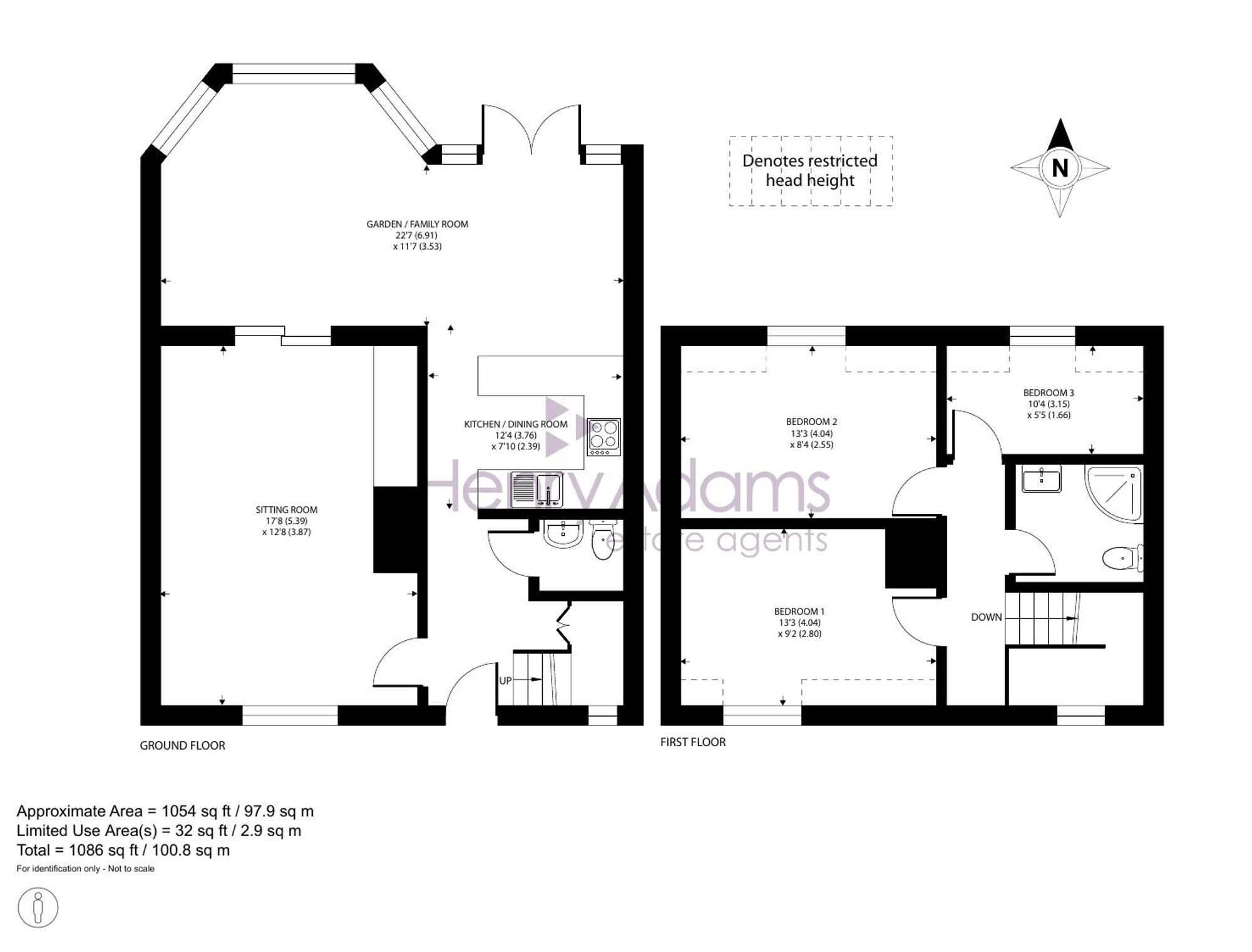 32 Florence Close, Chichester floorplan