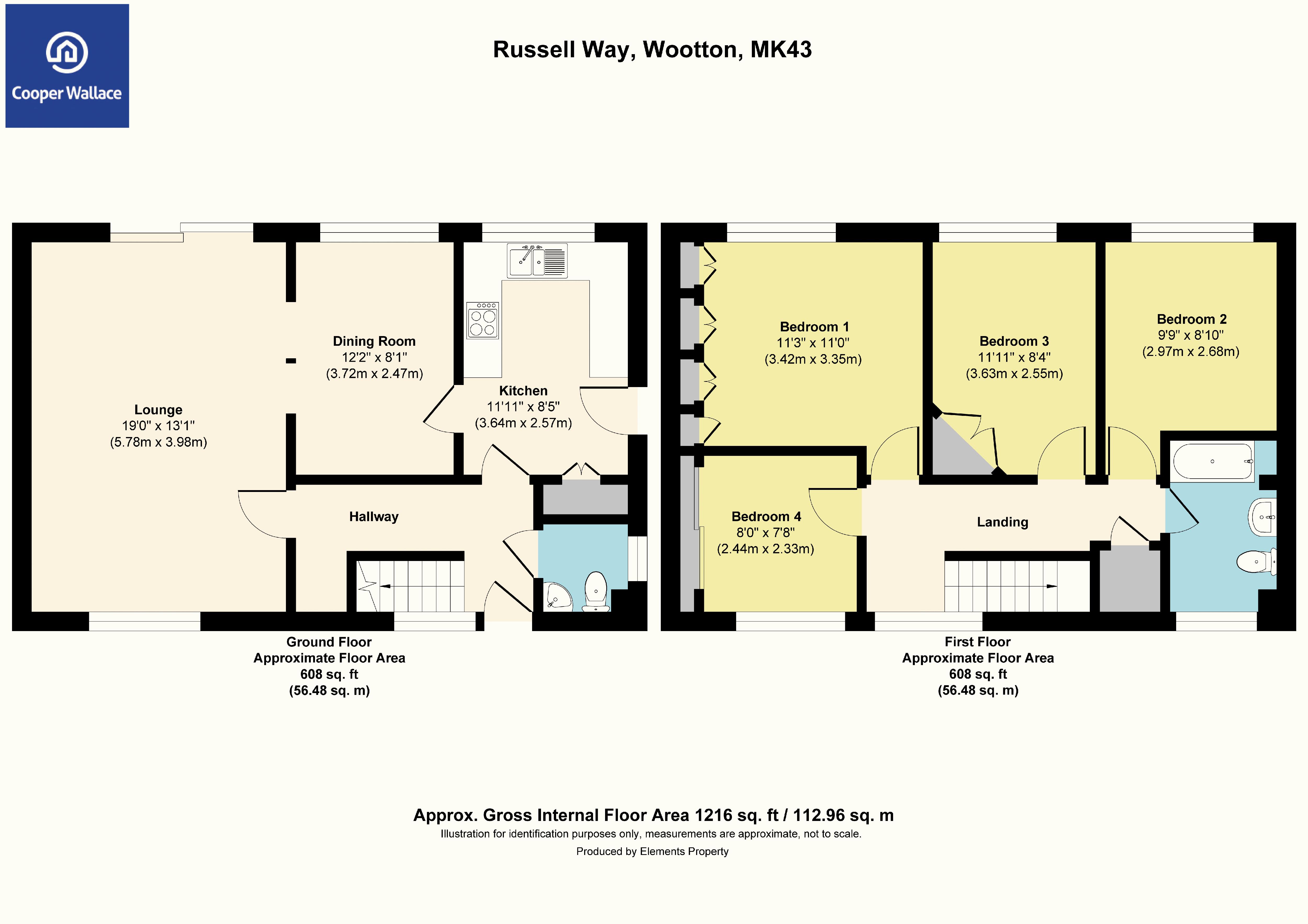 2, Russell Way, Bedford floorplan
