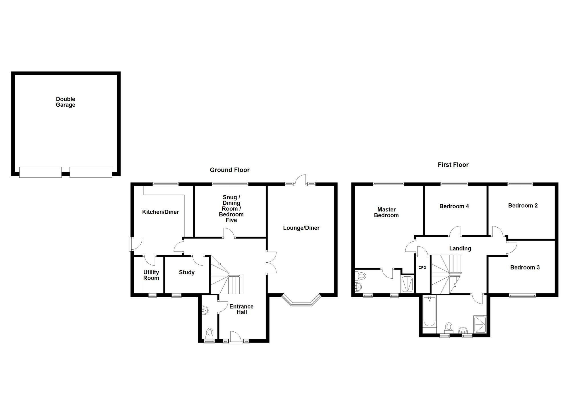 15 Househams Lane, Louth floorplan