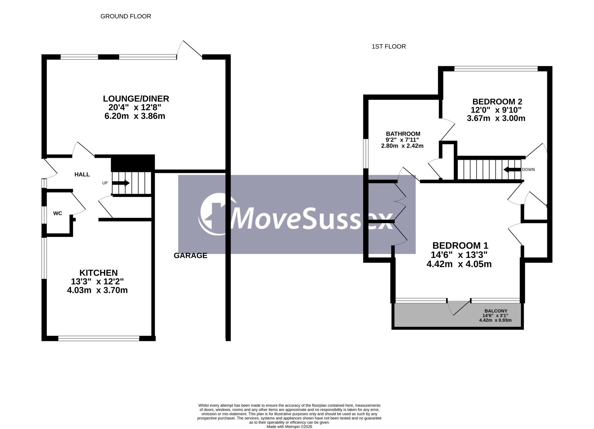 9, Chestnut Drive, Polegate floorplan