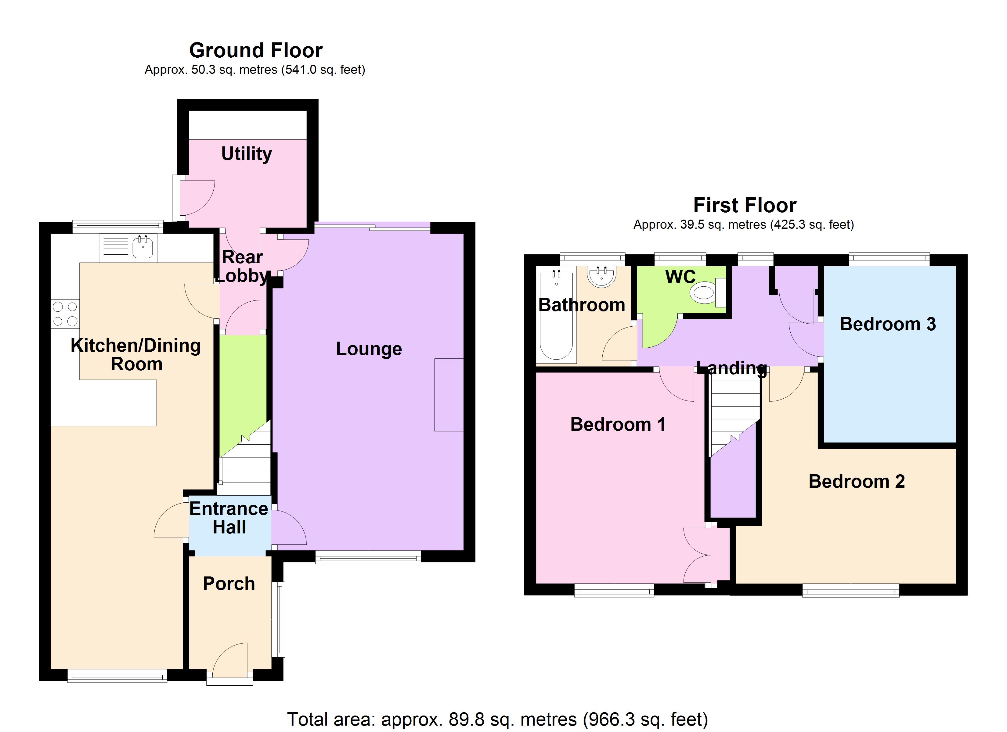 3 Bedrooms Semi-detached house for sale in Beech Grove, South Normanton, Alfreton, Derbyshire DE55