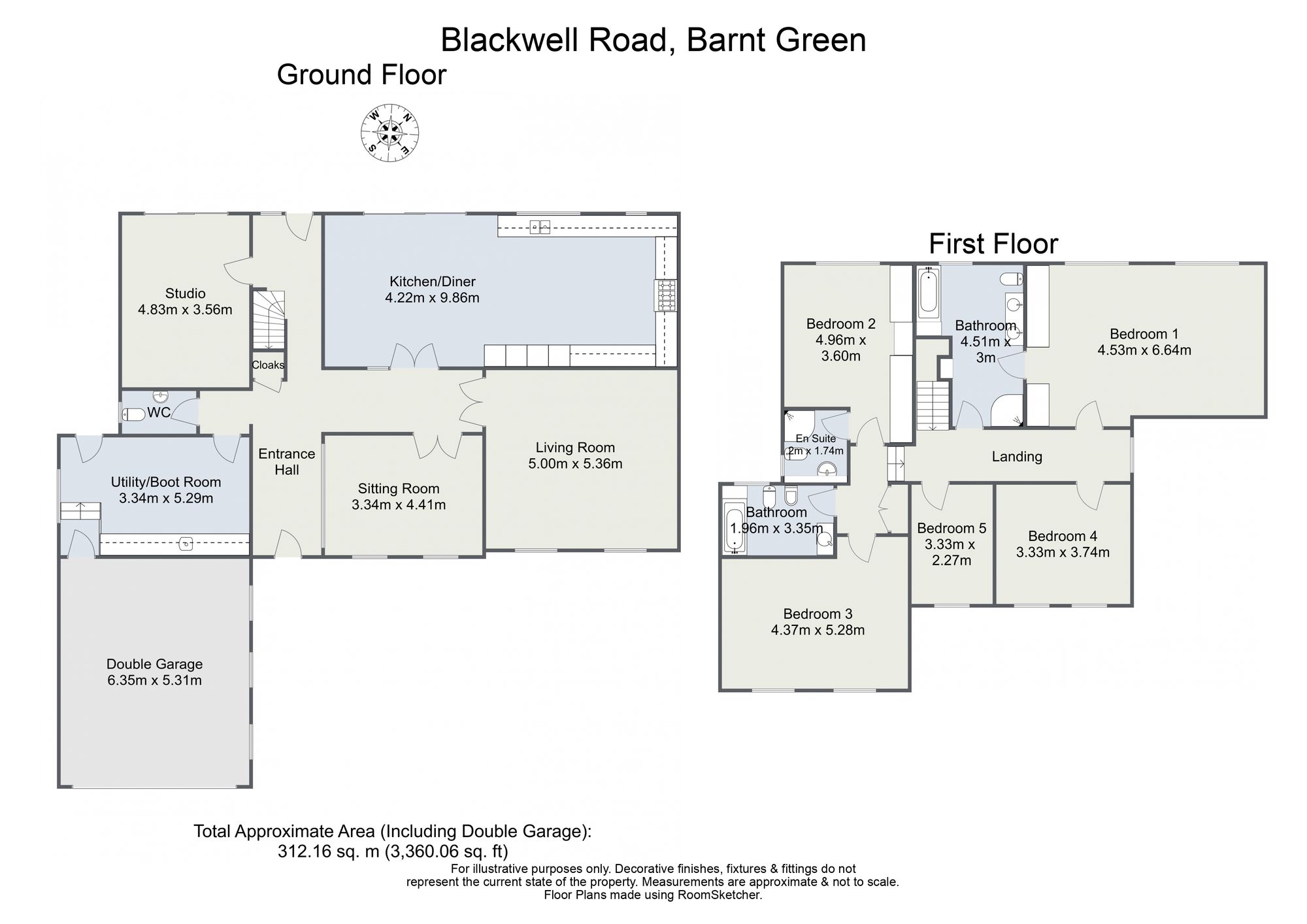 22a Blackwell Road, Birmingham floorplan