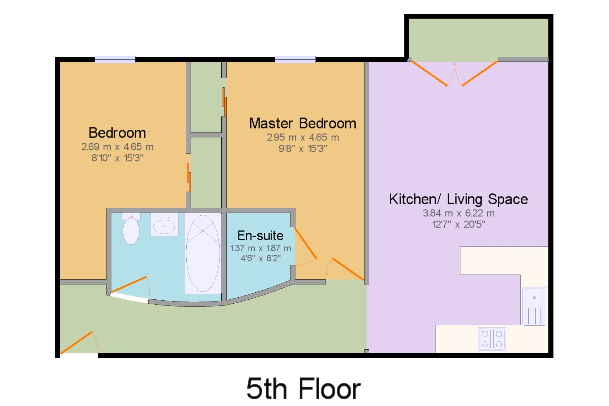 2 Bedrooms Flat for sale in Park West, Derby Road, Nottingham, Nottinghamshire NG7