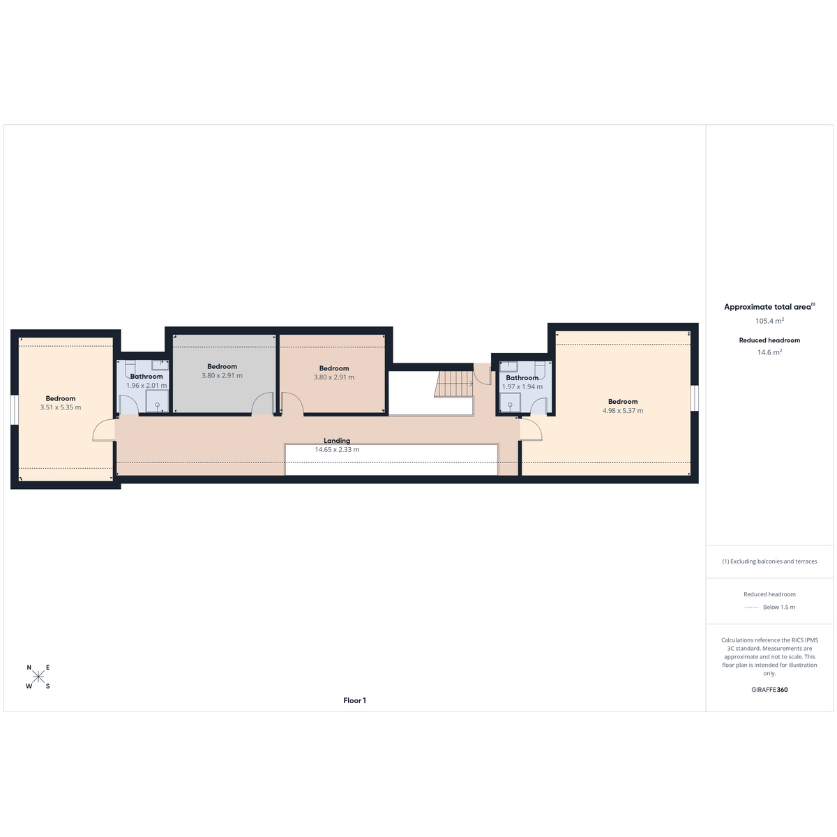Claymires, Steading, Turriff floorplan