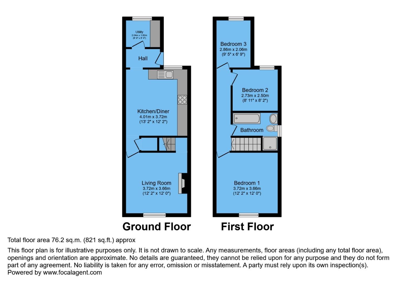 47, Chesterfield Road, Chesterfield floorplan