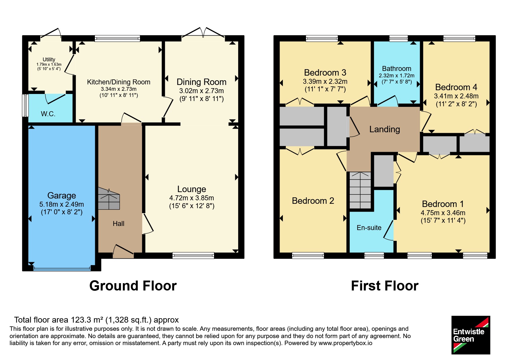 Bluebell Way, Preston floorplan